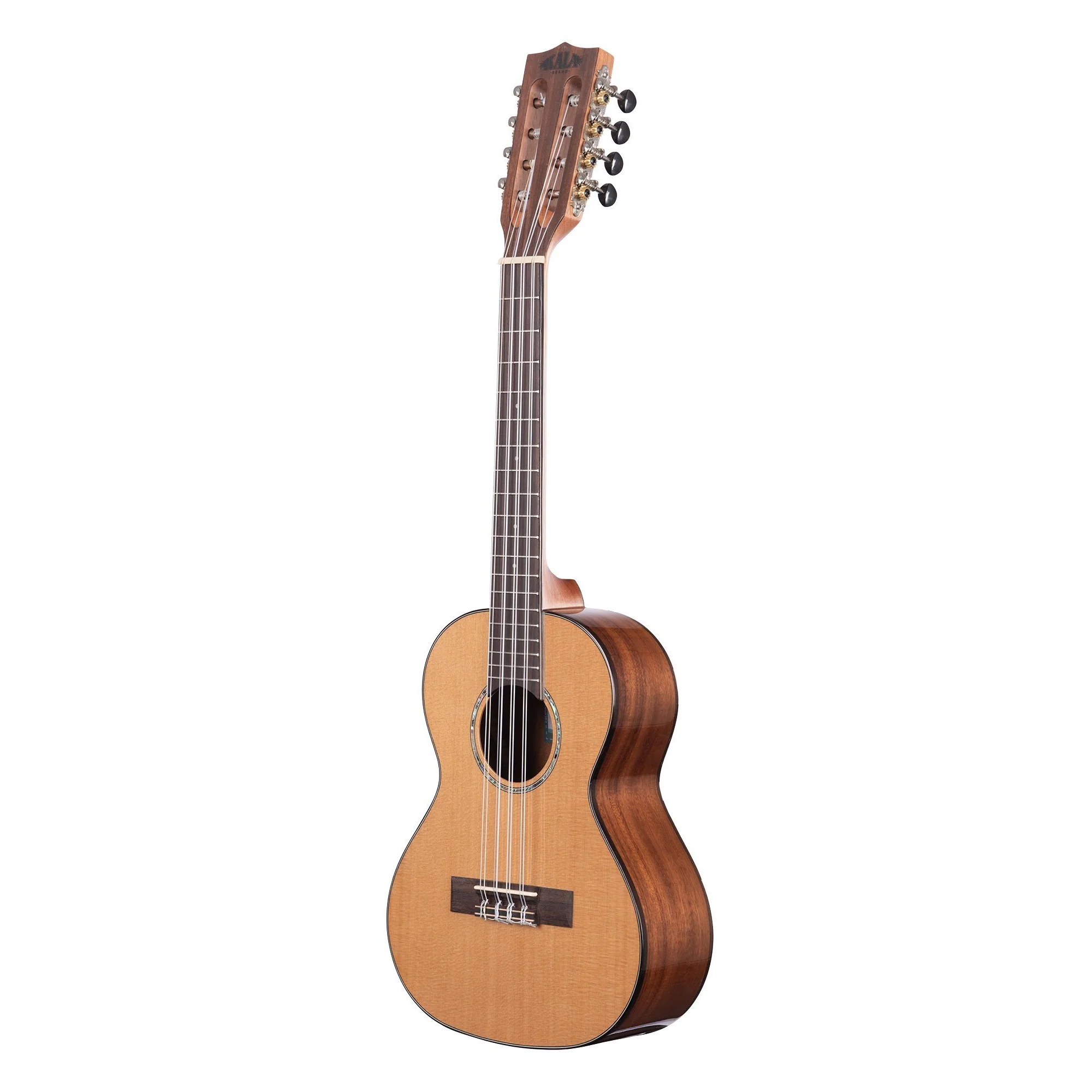 Kala KA-SCAC-T8 Tenor 8-String Solid Cedar Top Acacia Ukulele - Image 3