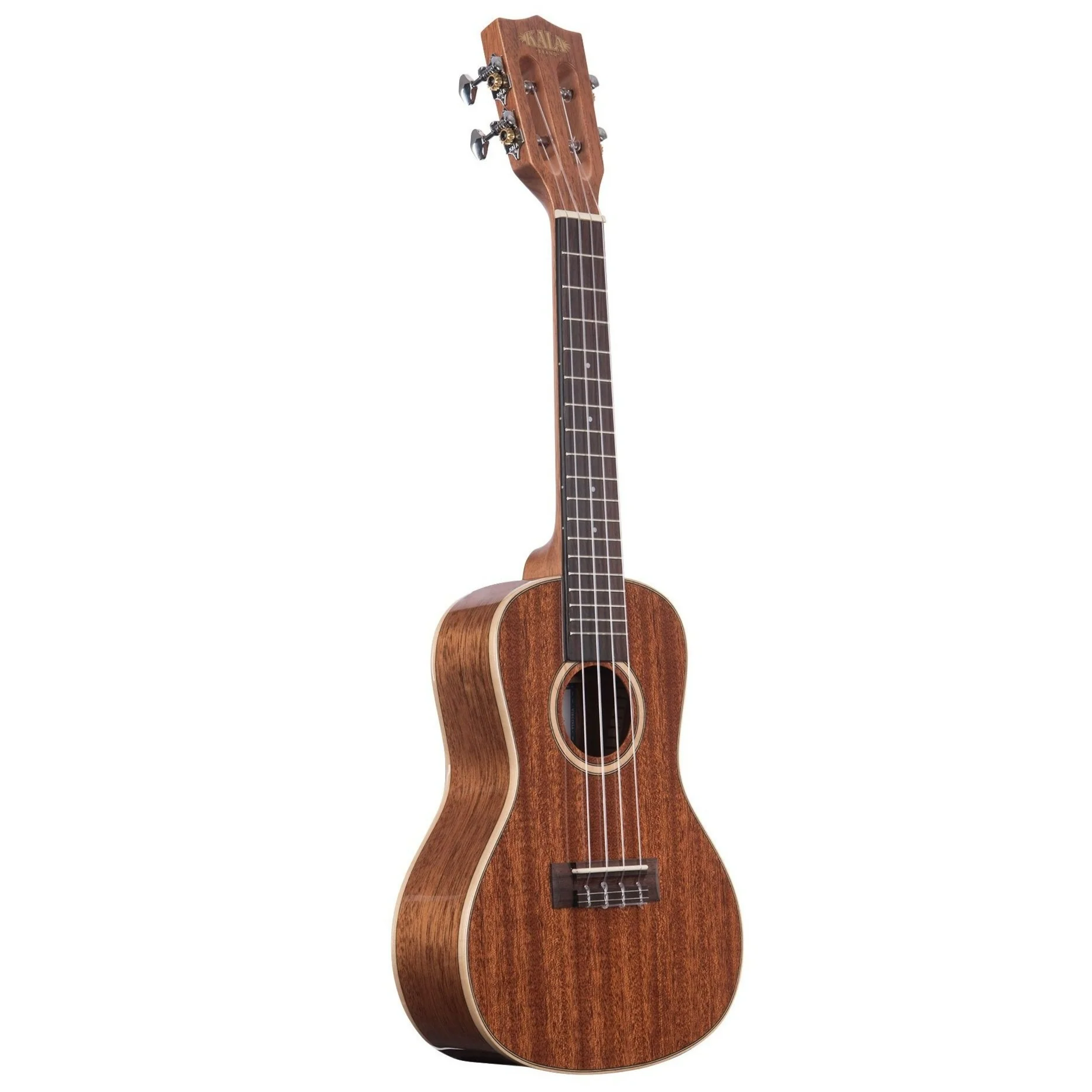 Kala KA-SMH-CG Concert Gloss Solid Mahogany Ukulele - Image 4