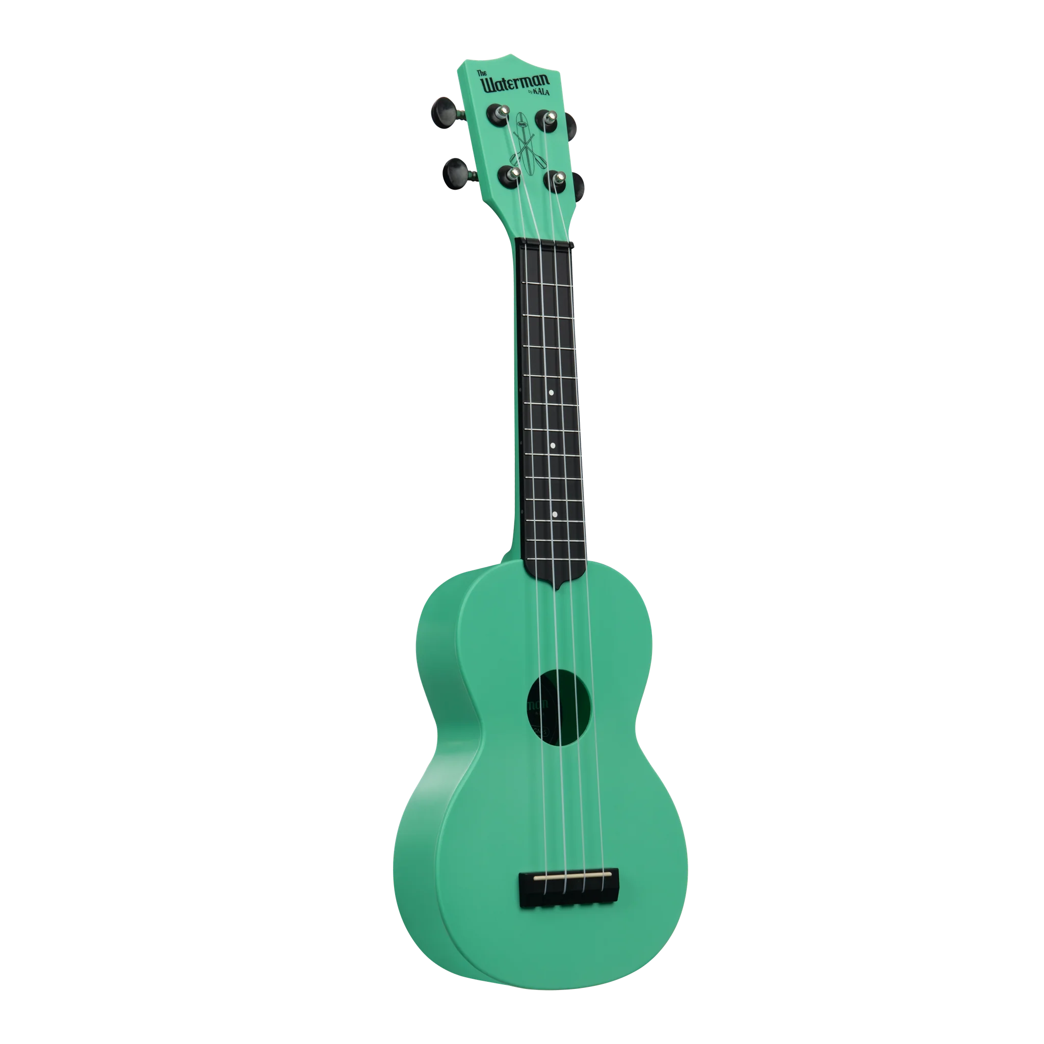 Kala KA-WMS-GN-S Soprano Waterman Ukulele, Sea Foam Green - Image 2