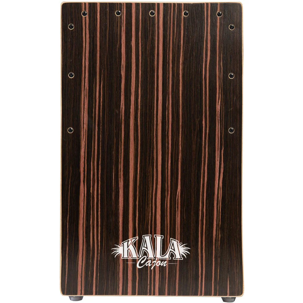 Kala KP-CAJON-EBY Striped Ebony Cajon - Image 3
