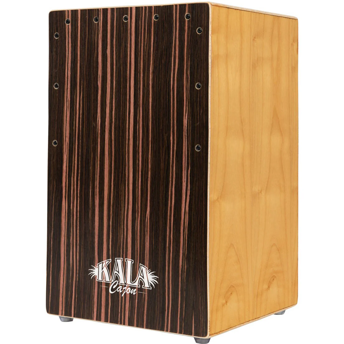 Kala KP-CAJON-EBY Striped Ebony Cajon - Image 4