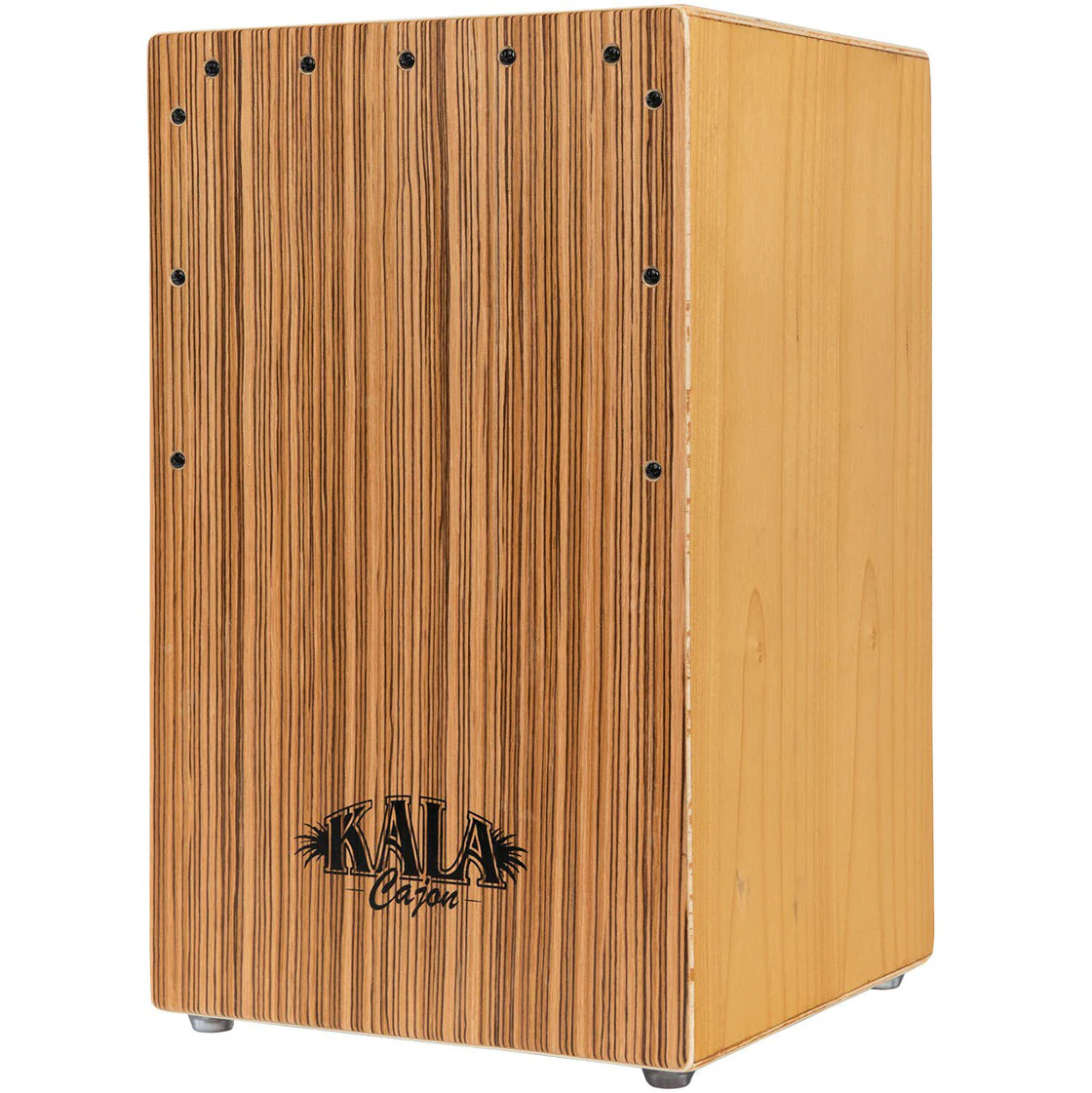 Kala KP-CAJON-ZEB Zebrawood Cajon - Image 4