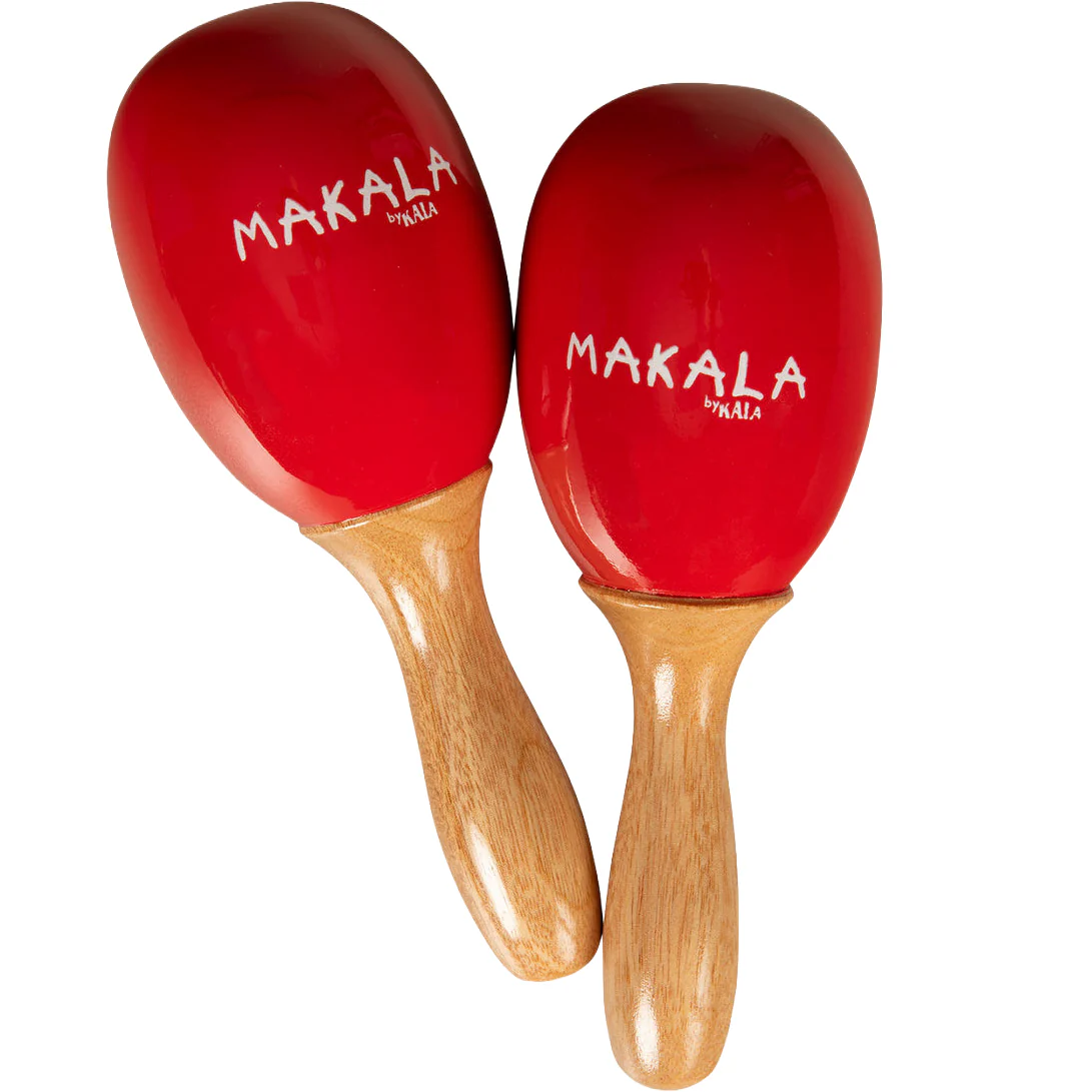 Kala MP-MARACA-MD-RD Makala Maracas, Pair, Red
