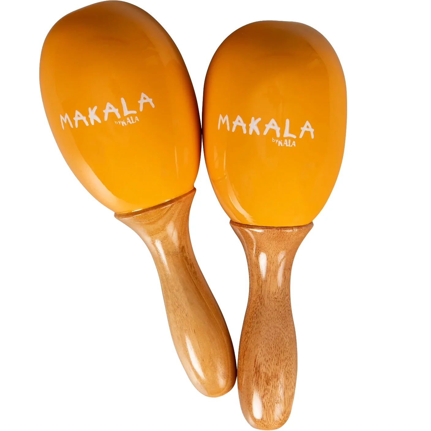 Kala MP-MARACA-MD-YL Makala Maracas, Pair, Yellow