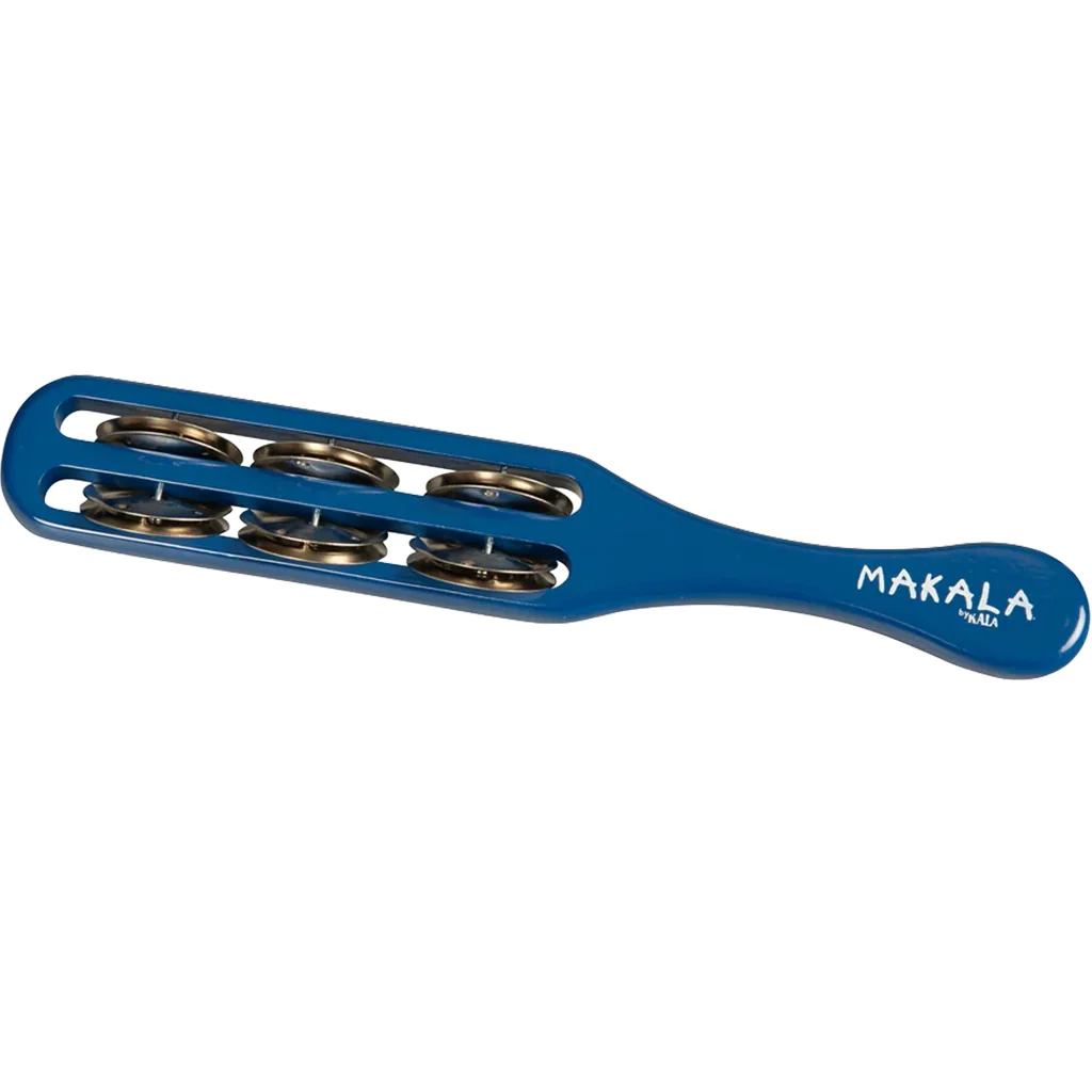 Kala MP-TAMBO-BL Makala Tambourine Stick, Blue