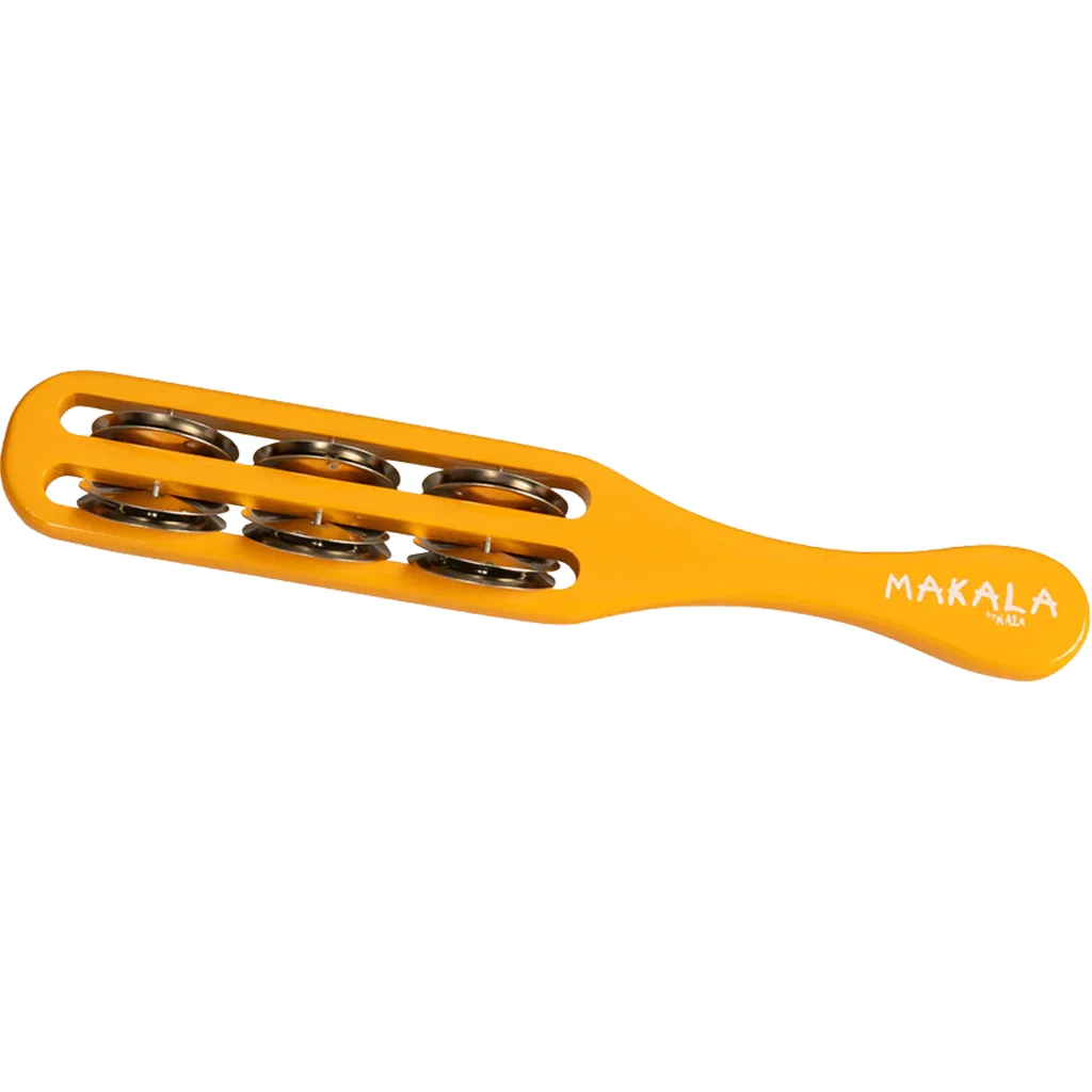 Kala MP-TAMBO-YL Makala Tambourine Stick, Yellow