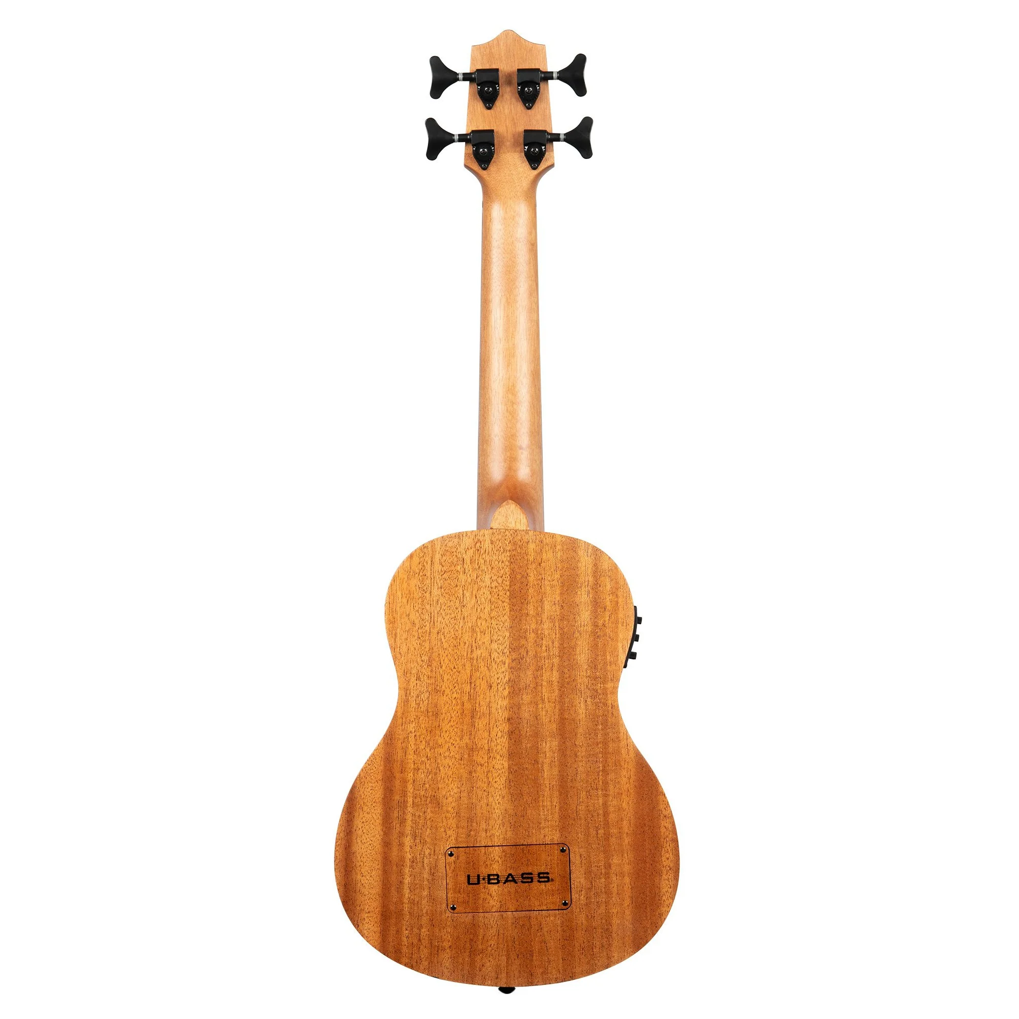 Kala UBASS-NOMAD-FS U-Bass Acoustic-Electric Mahogany Fretted Bass - Image 2
