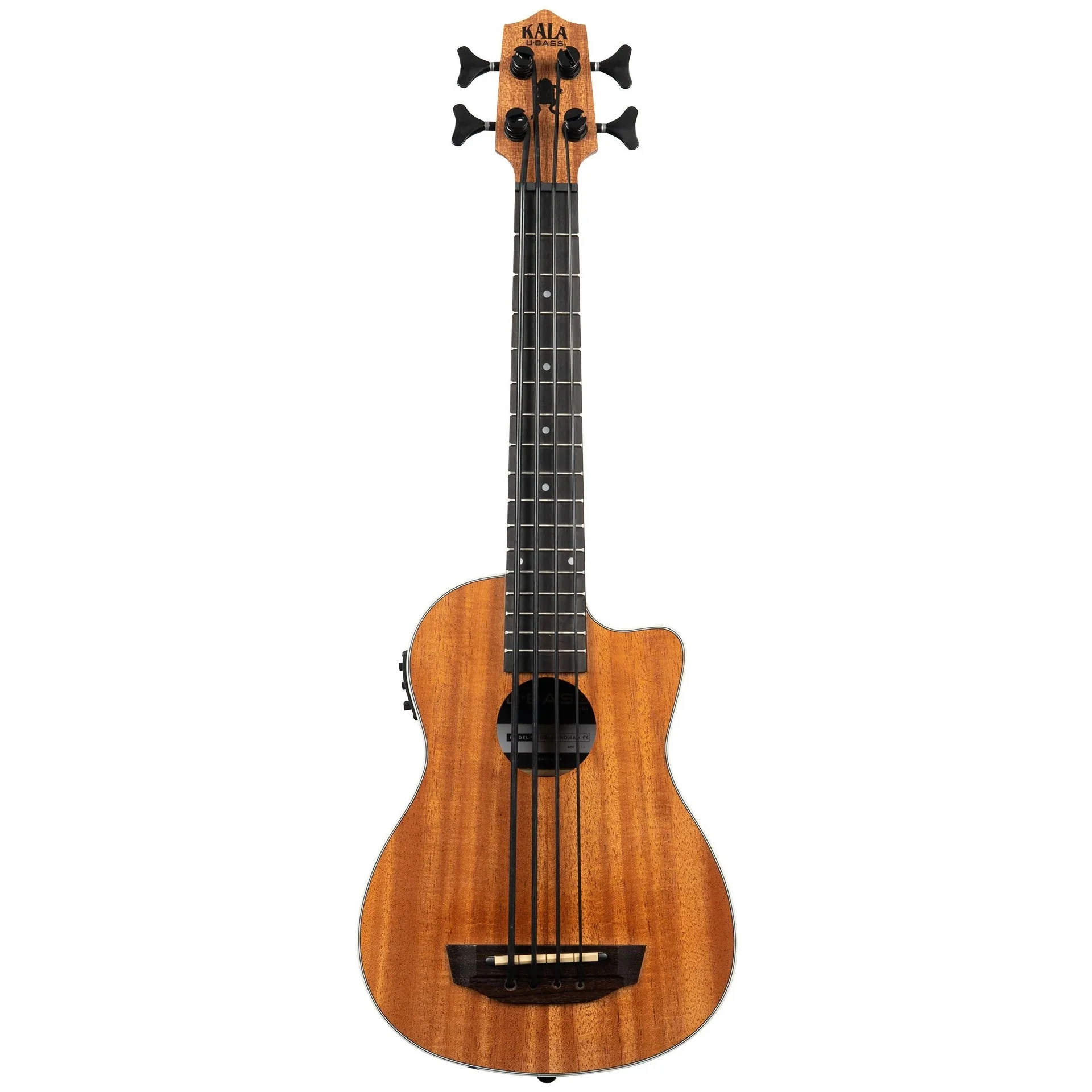 Kala UBASS-SCOUT-FS U-Bass Acoustic-Electric, Mahogany, Fretted