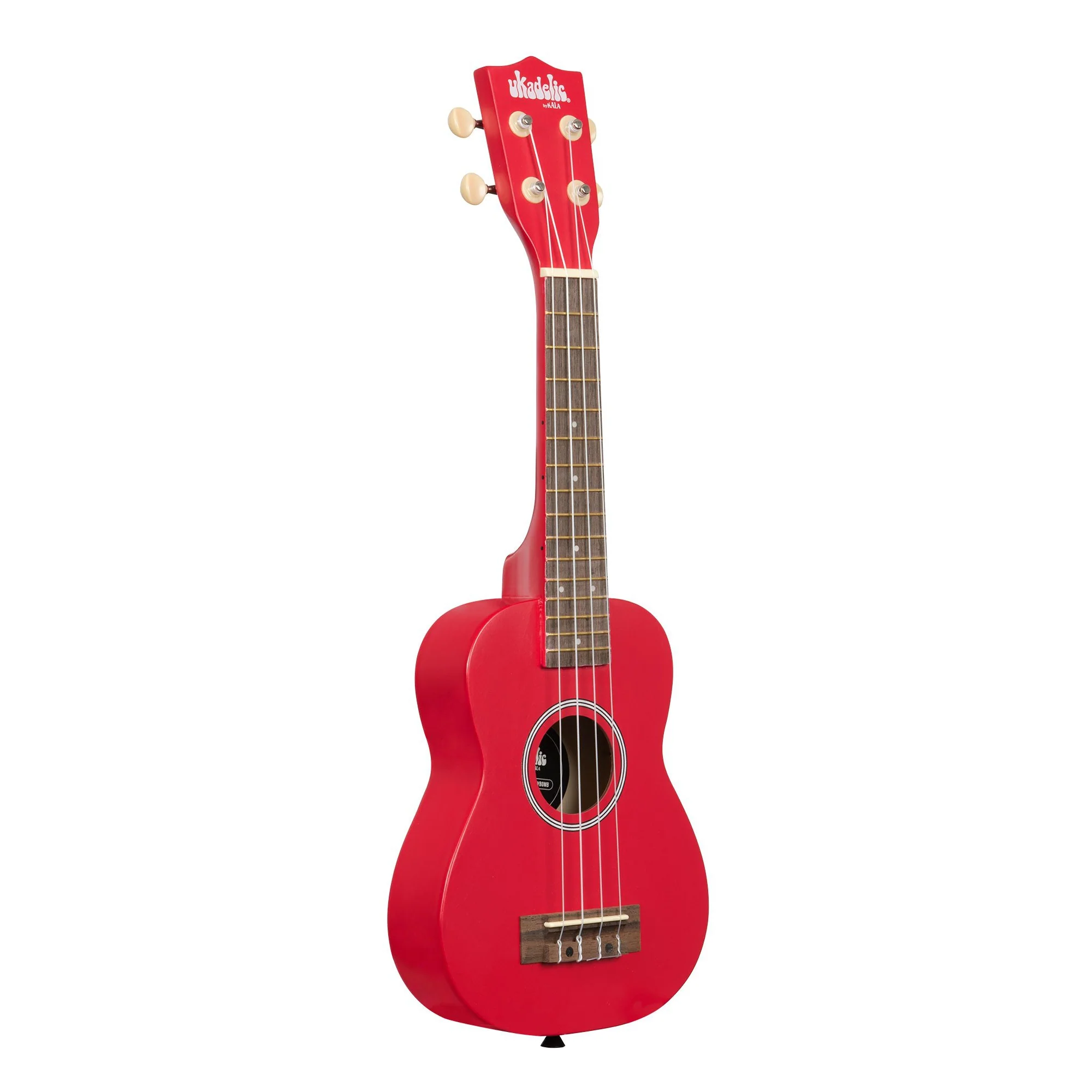 Kala UK-CHERRYBOMB Ukadelic Soprano Ukulele, Cherry Bomb - Image 4