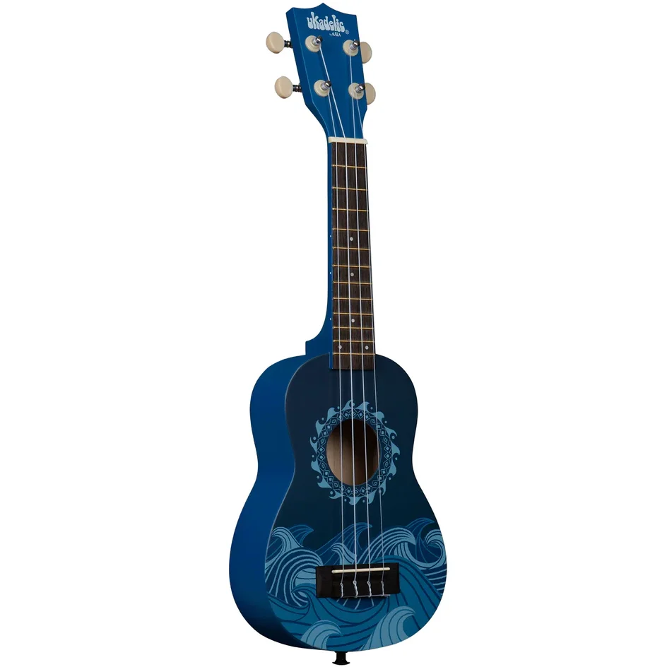 Kala UK-DEEPBLUE Ukadelic - Wood, Deep Blue Graphic - Image 2