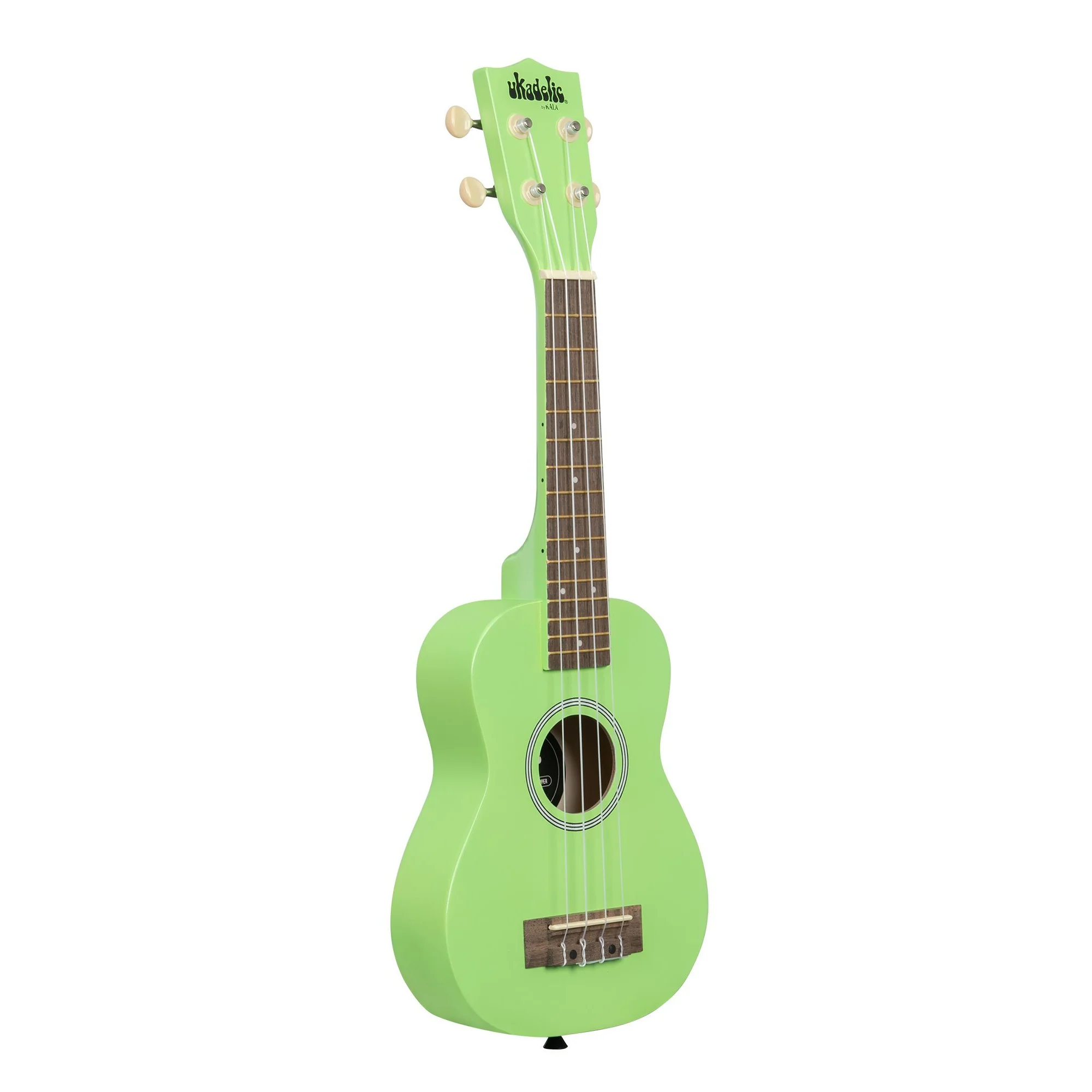 Kala UK-GRASSHOPPER Ukadelic Soprano Ukulele, Grasshopper - Image 4