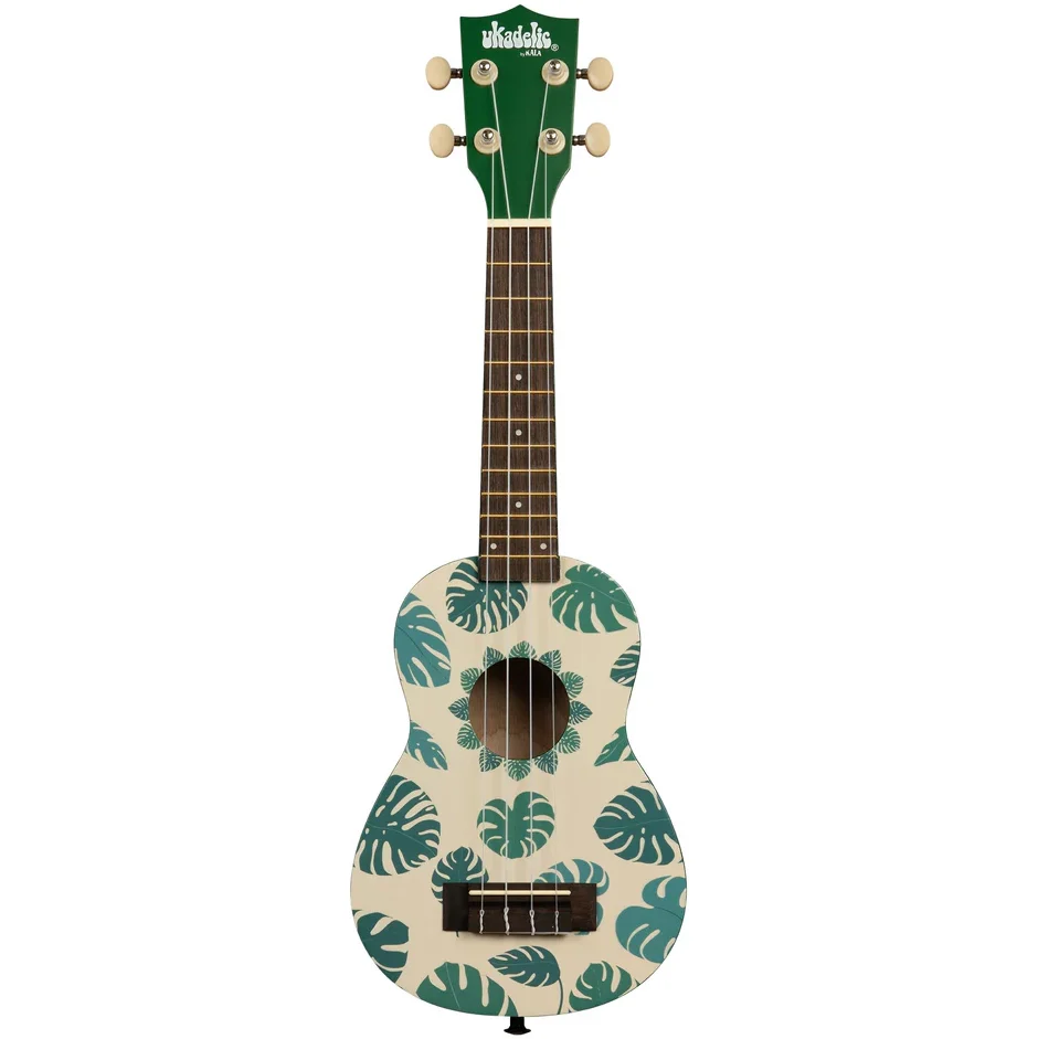 Kala UK-MONSTERA Ukadelic - Wood, Monstera Graphic