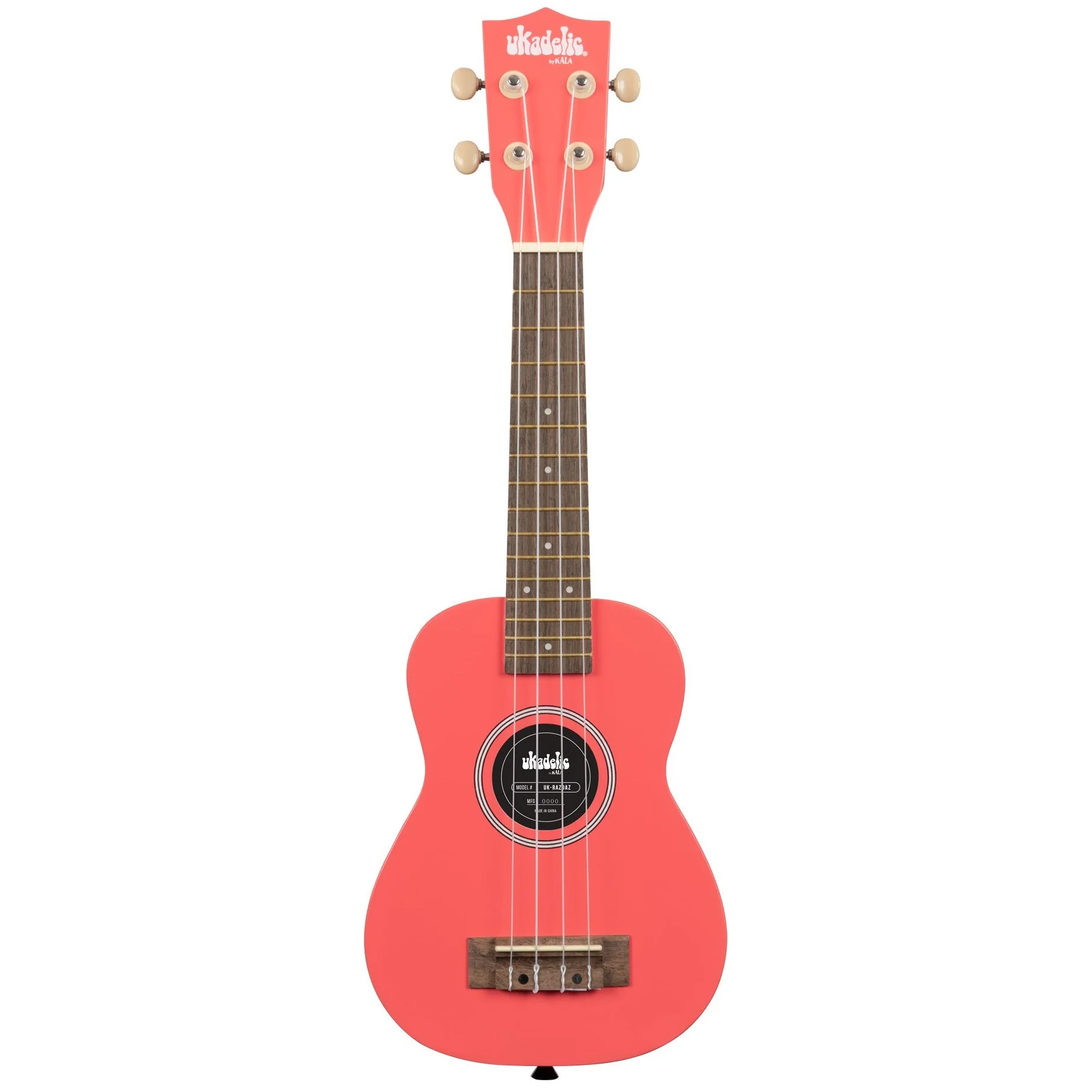 Kala UK-RAZDAZ Ukadelic Soprano Ukulele, Razzle Dazzle