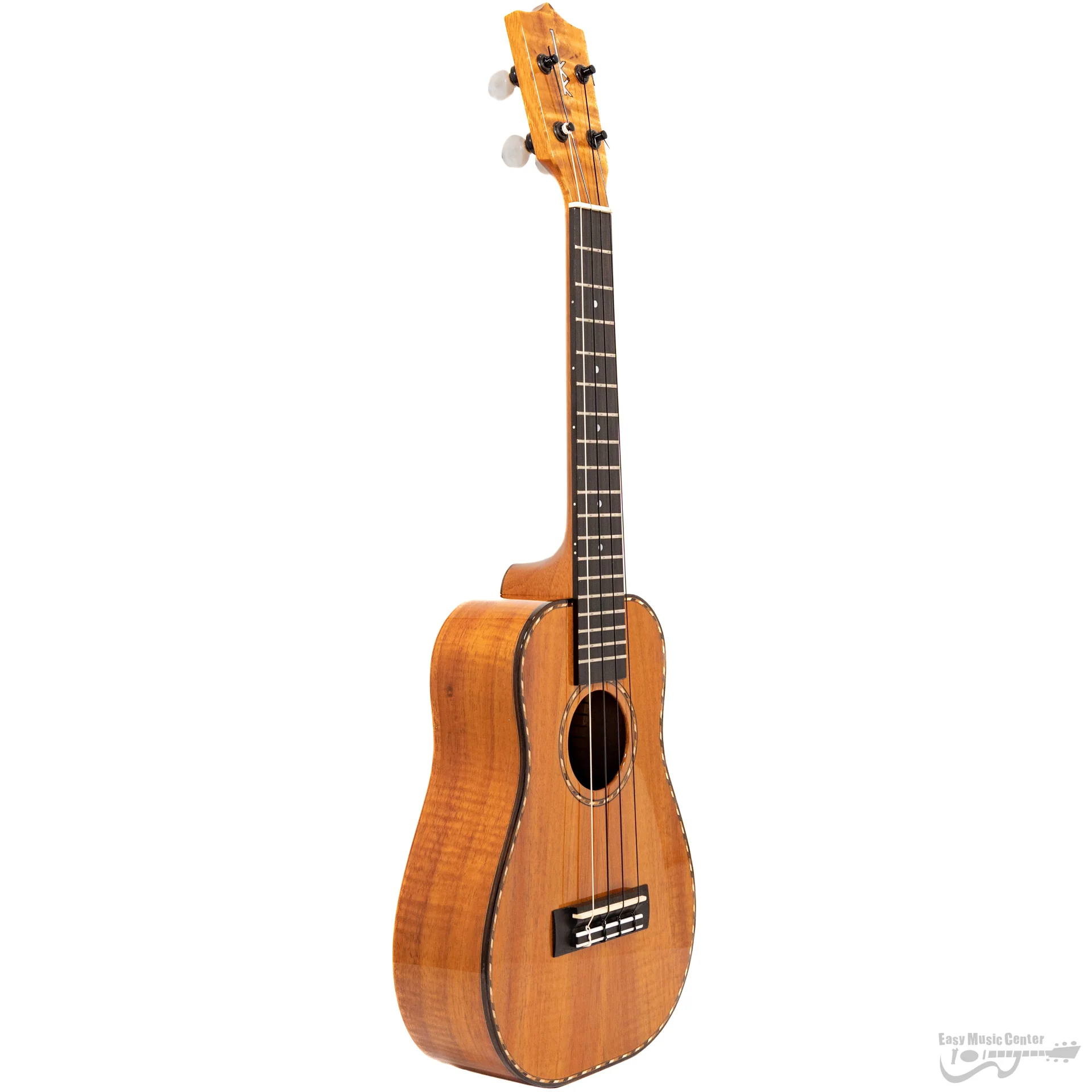 Kamaka HB-2D Concert Bell Shape Deluxe "Ohta-san" Koa Ukulele (#220270) - Image 3