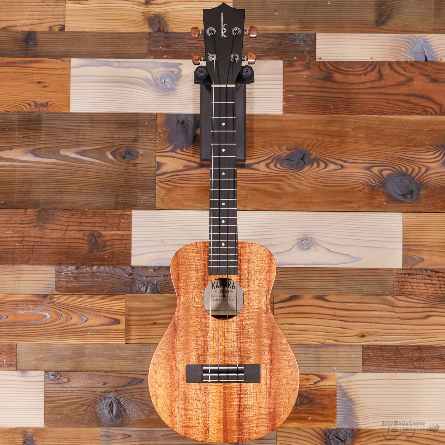 Kamaka HB-3FE Hawaiian Handmade Koa Tenor Bell Shape Ukulele (#250712)