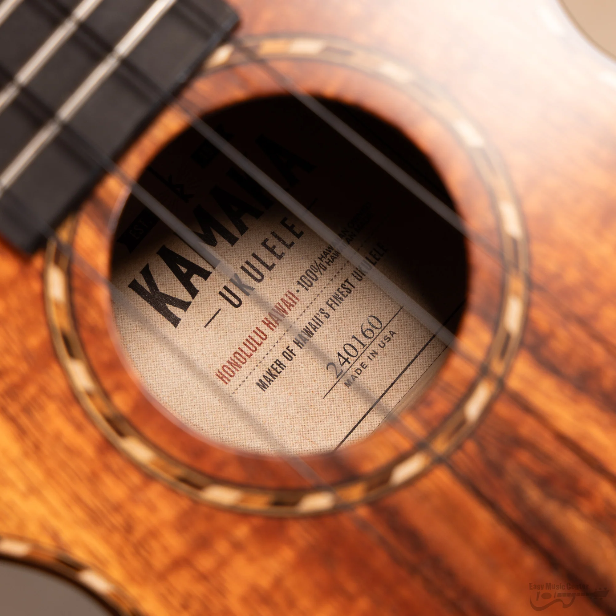 Kamaka HF-1D Deluxe Koa Soprano Ukulele (#240160) - Image 12