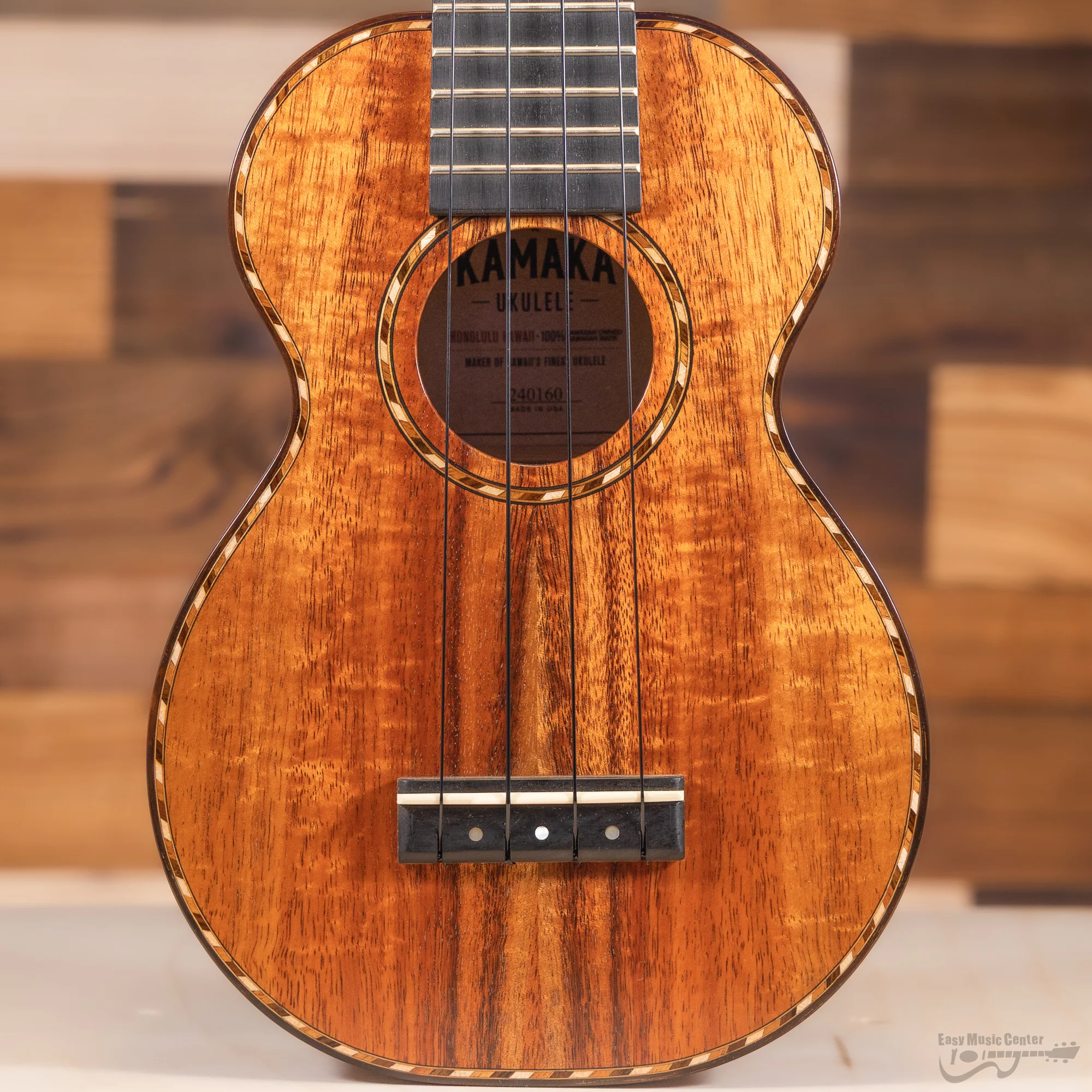 Kamaka HF-1D Deluxe Koa Soprano Ukulele (#240160) - Image 2