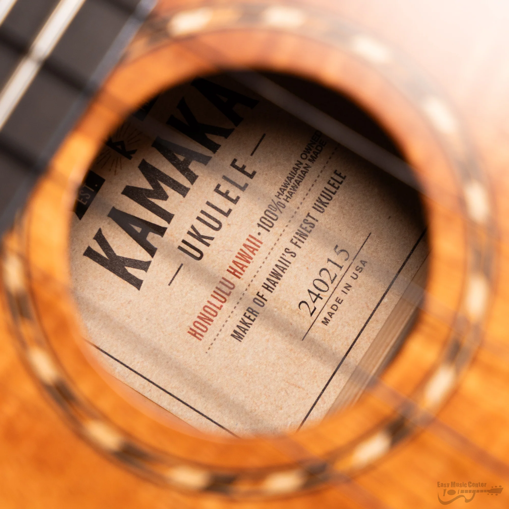 Kamaka HF-1D Deluxe Koa Soprano Ukulele (#240215) - Image 13
