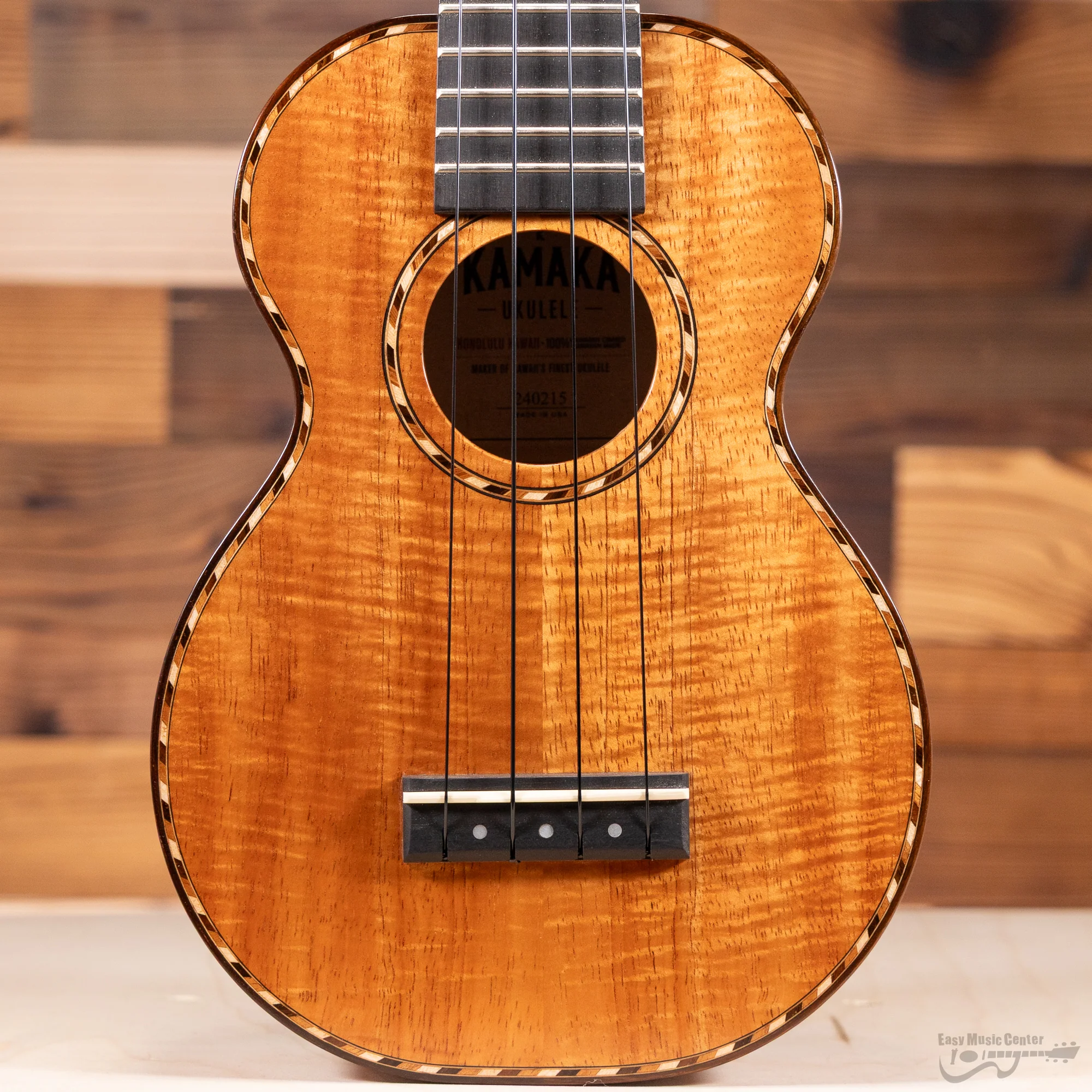 Kamaka HF-1D Deluxe Koa Soprano Ukulele (#240215) - Image 2