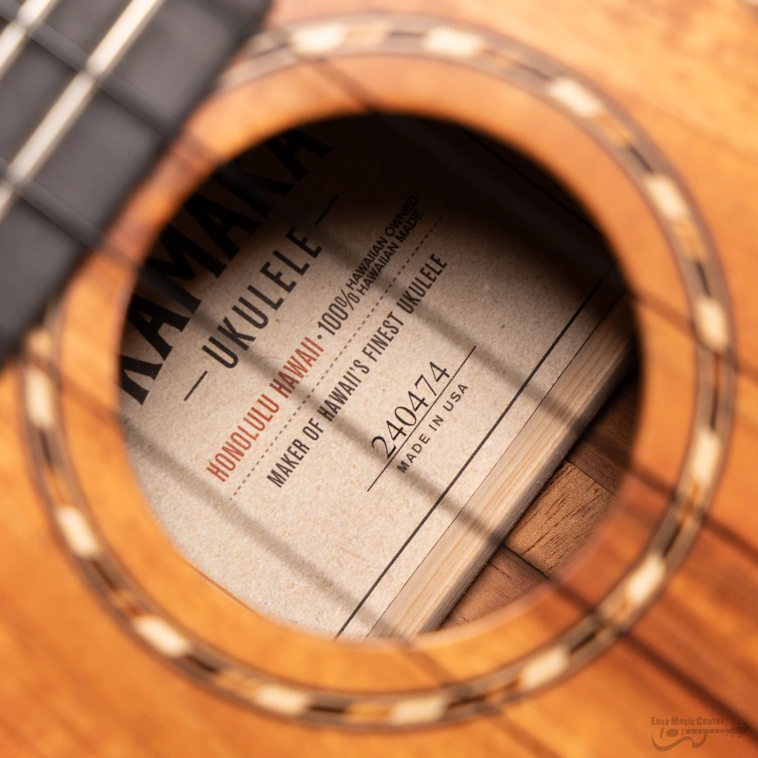 Kamaka HF-1D Deluxe Koa Soprano Ukulele (#240474) - Image 13