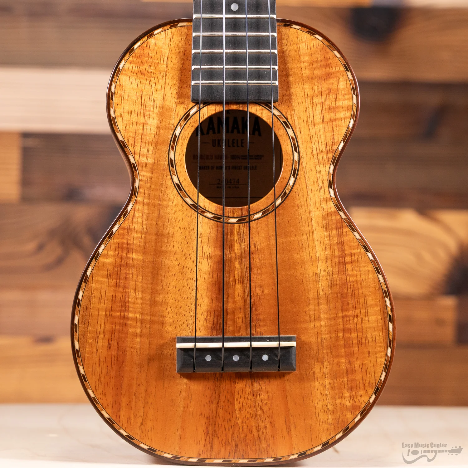 Kamaka HF-1D Deluxe Koa Soprano Ukulele (#240474) - Image 2