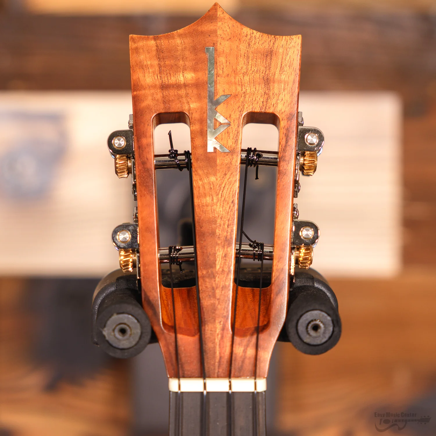 Kamaka HF-2DI Slotted Deluxe Koa Concert Ukulele (#241025) - Image 7