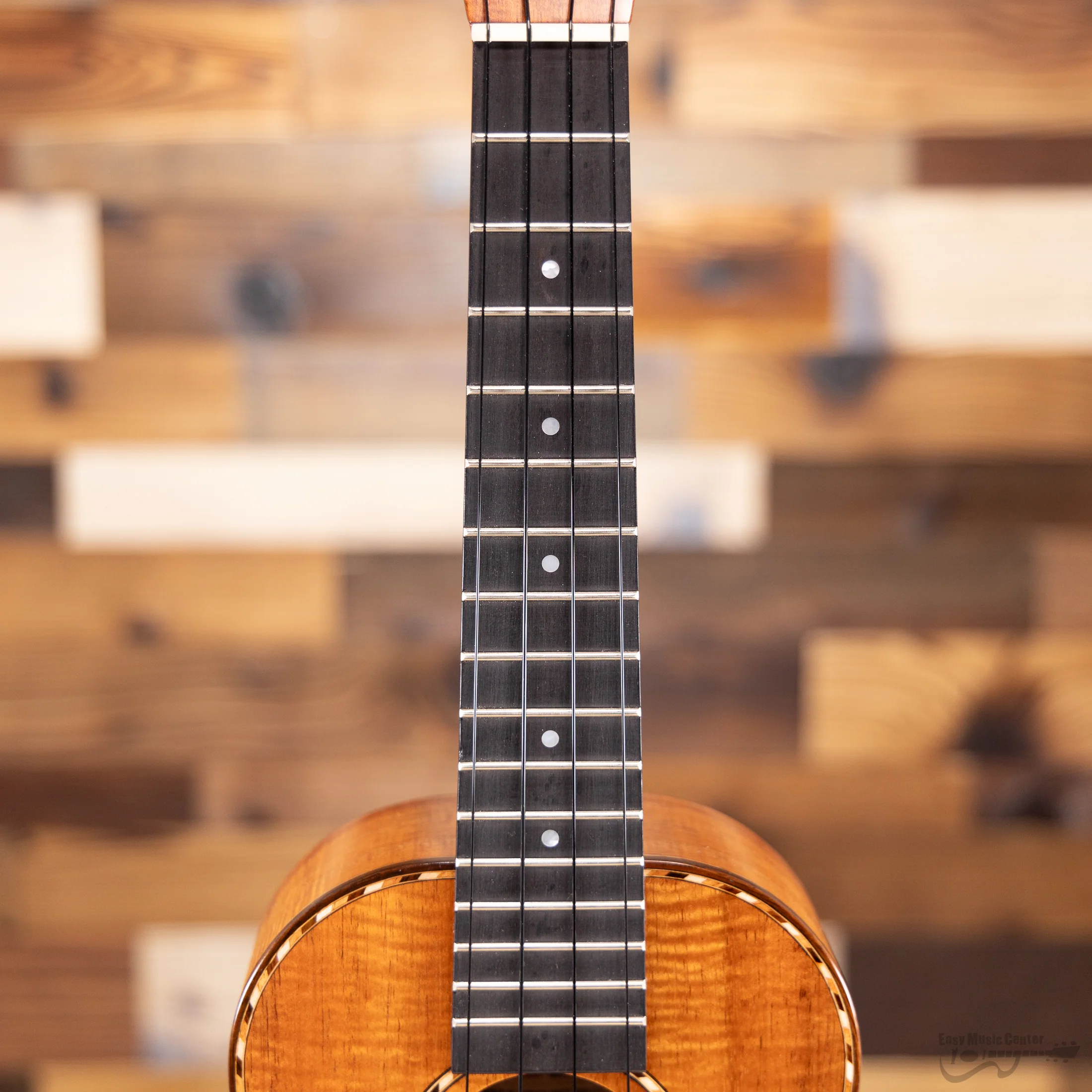 Kamaka HF-2DI Slotted Deluxe Koa Concert Ukulele (#240780) - Image 6