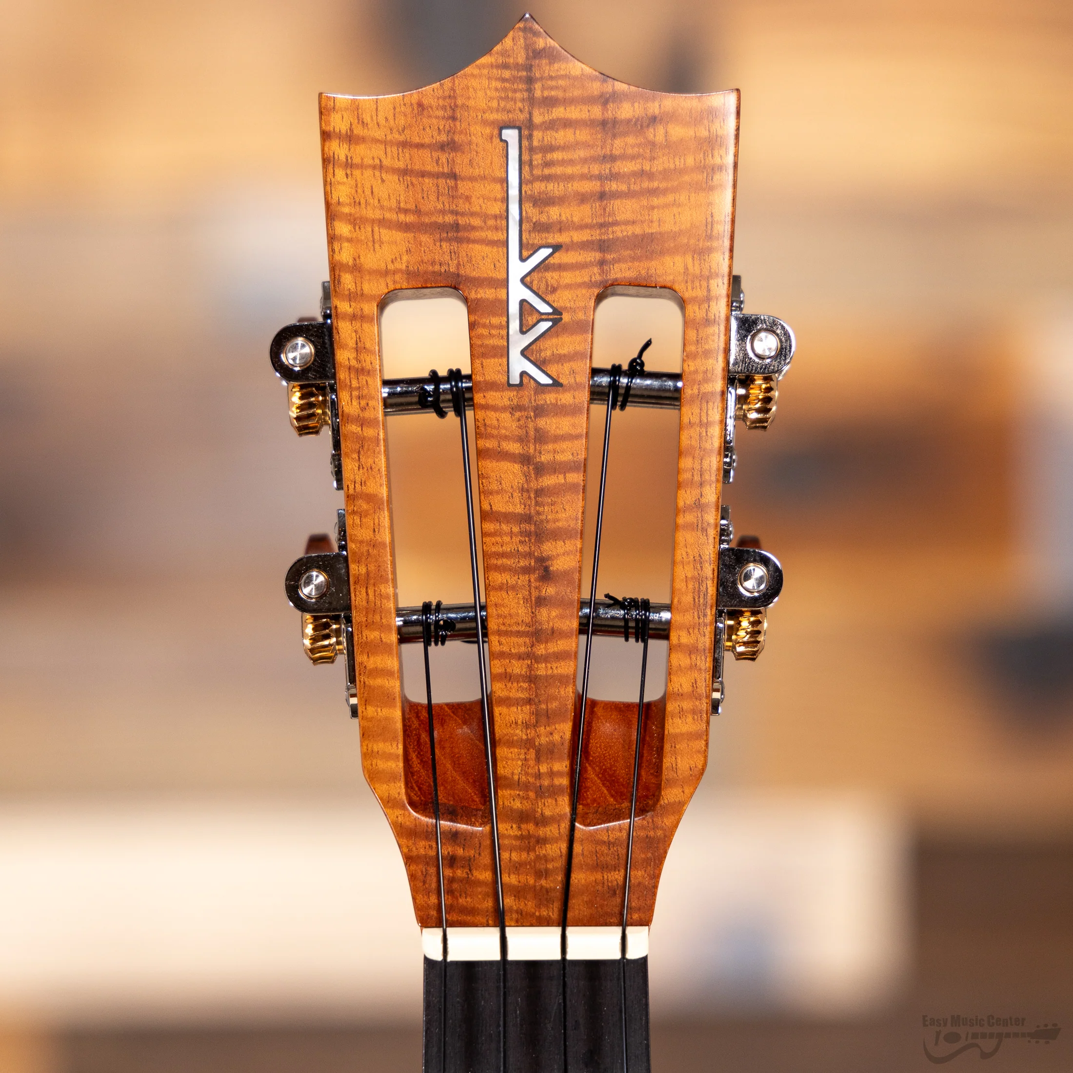 Kamaka HF-2DI Slotted Deluxe Koa Concert Ukulele (#240780) - Image 8