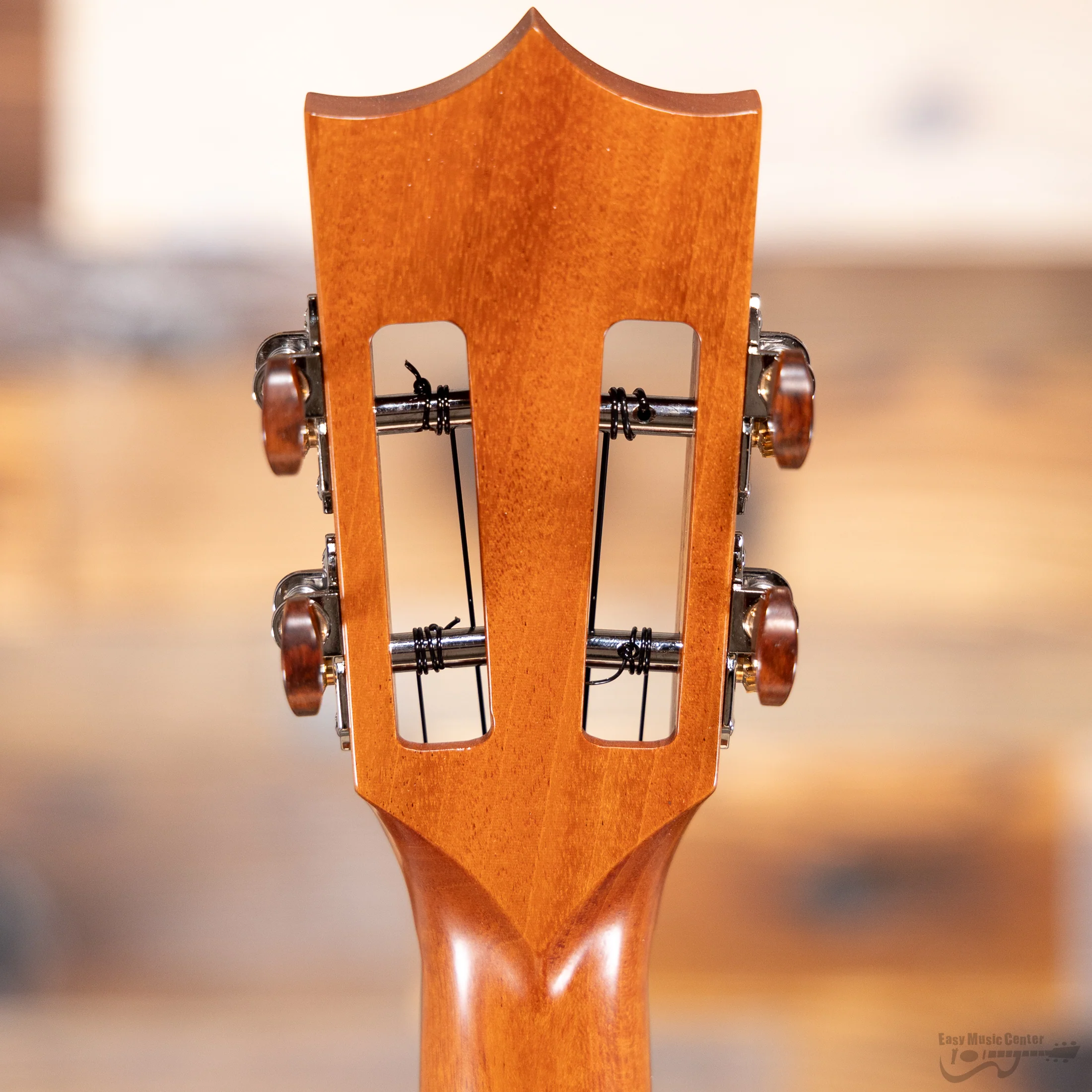 Kamaka HF-2DI Slotted Deluxe Koa Concert Ukulele (#240780) - Image 9