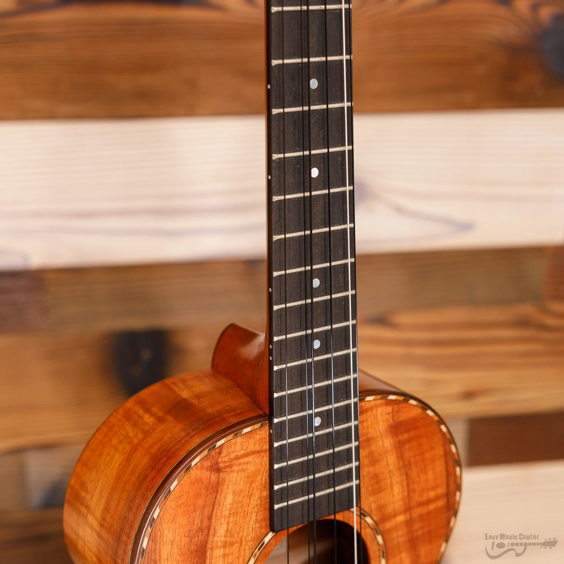 Kamaka HF-36D Deluxe Koa 6-String Tenor Ukulele (#241445) - Image 7