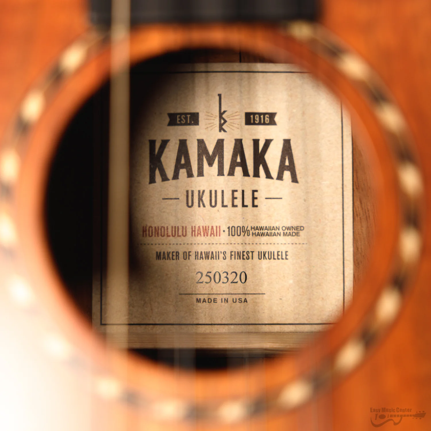 Kamaka HF-38D Deluxe Koa 8-String Tenor Ukulele (#250320) - Image 11