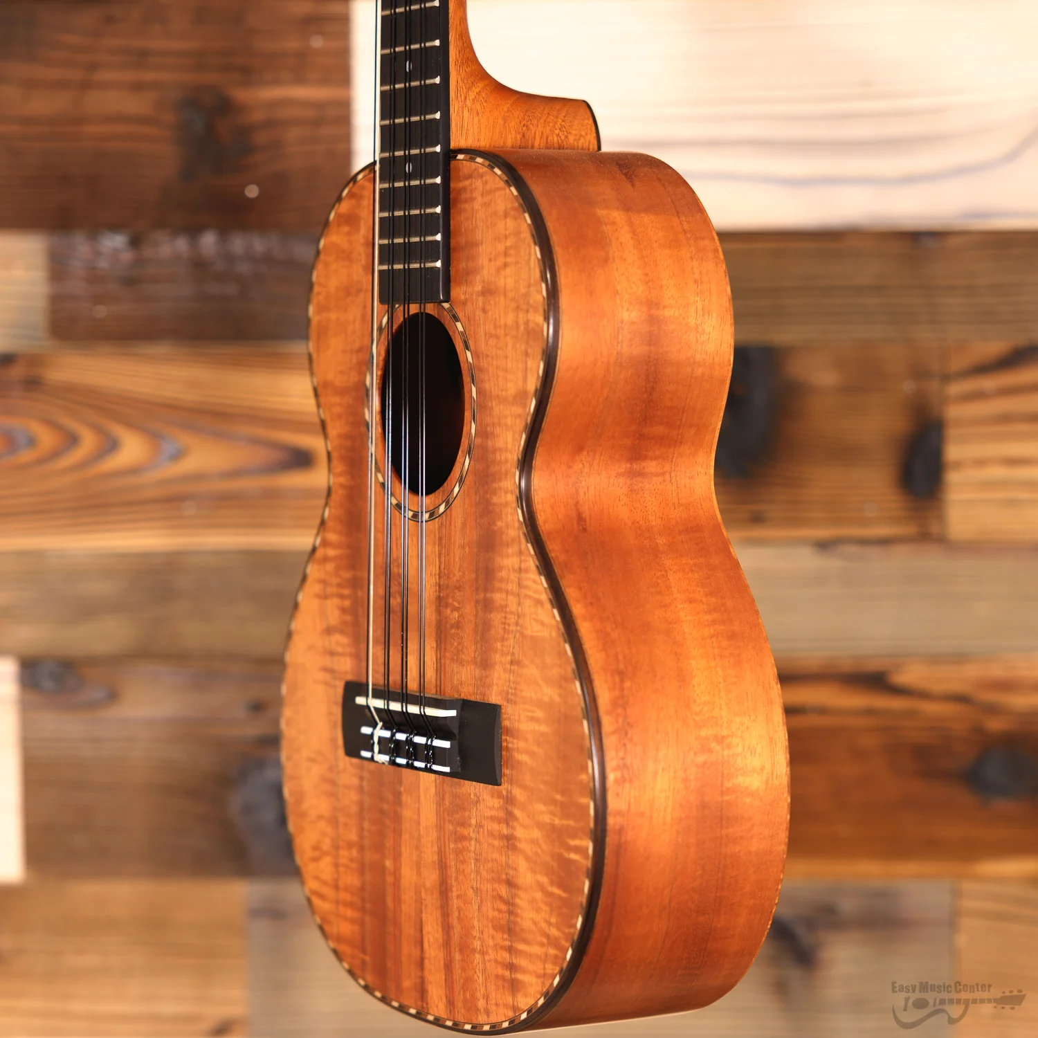 Kamaka HF-38D Deluxe Koa 8-String Tenor Ukulele (#250320) - Image 5