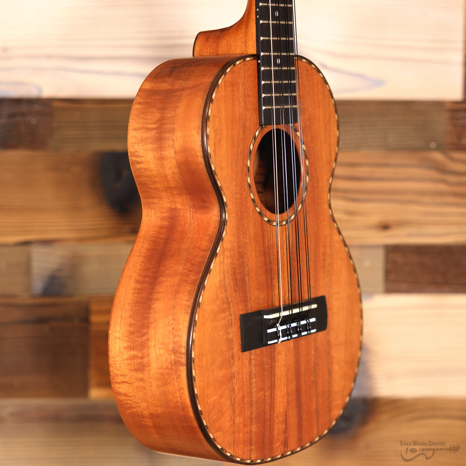 Kamaka HF-38D Deluxe Koa 8-String Tenor Ukulele (#250320) - Image 6