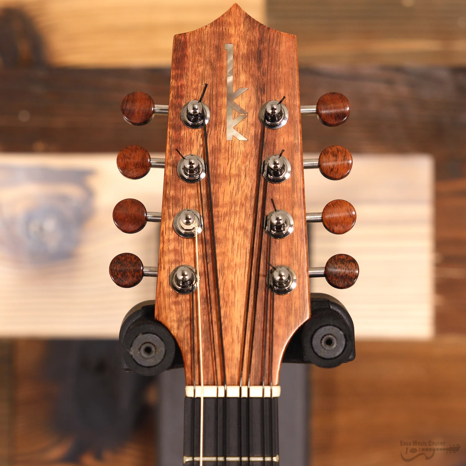 Kamaka HF-38D Deluxe Koa 8-String Tenor Ukulele (#250320) - Image 9
