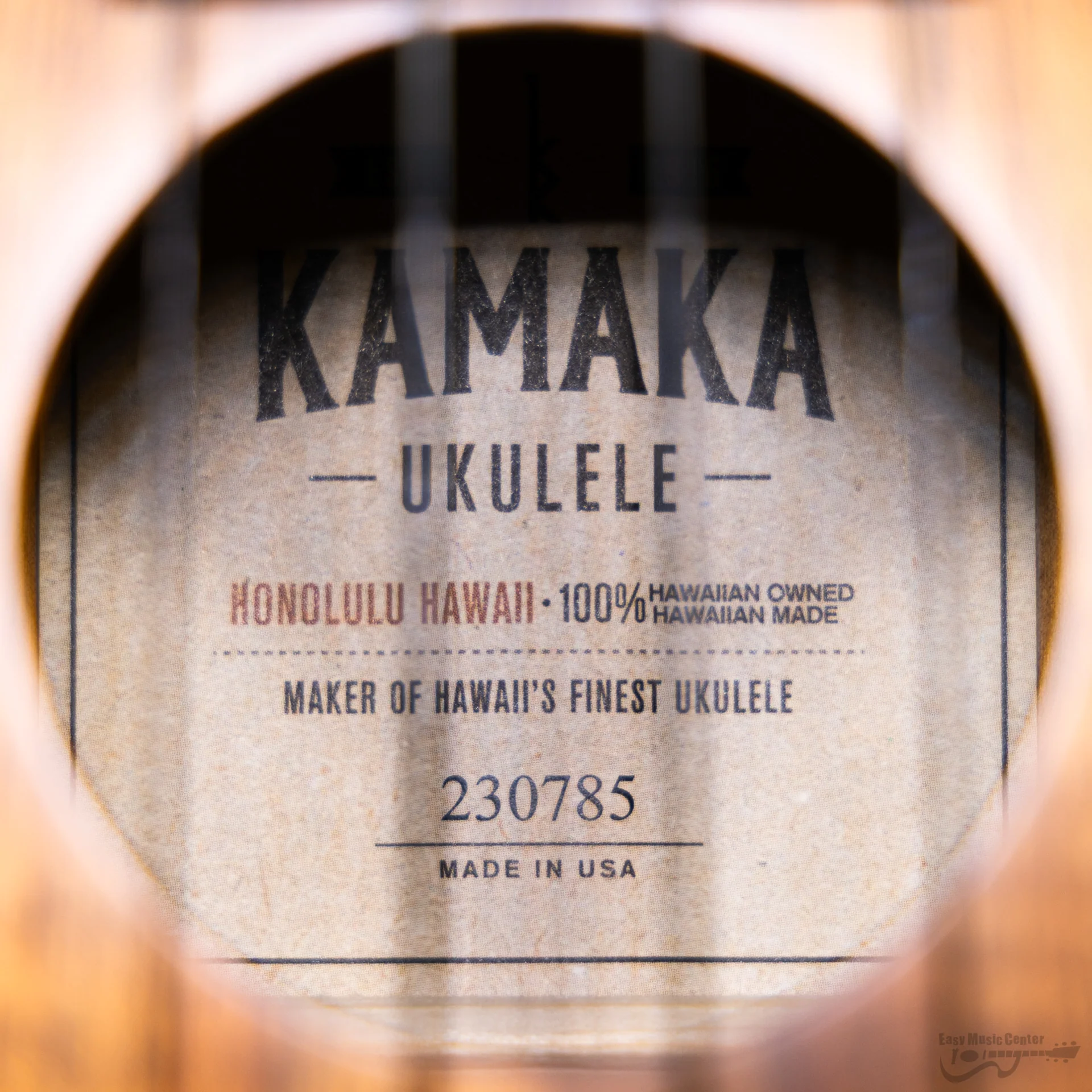 Kamaka HF2 Koa Concert Ukulele (#230785) - Image 10