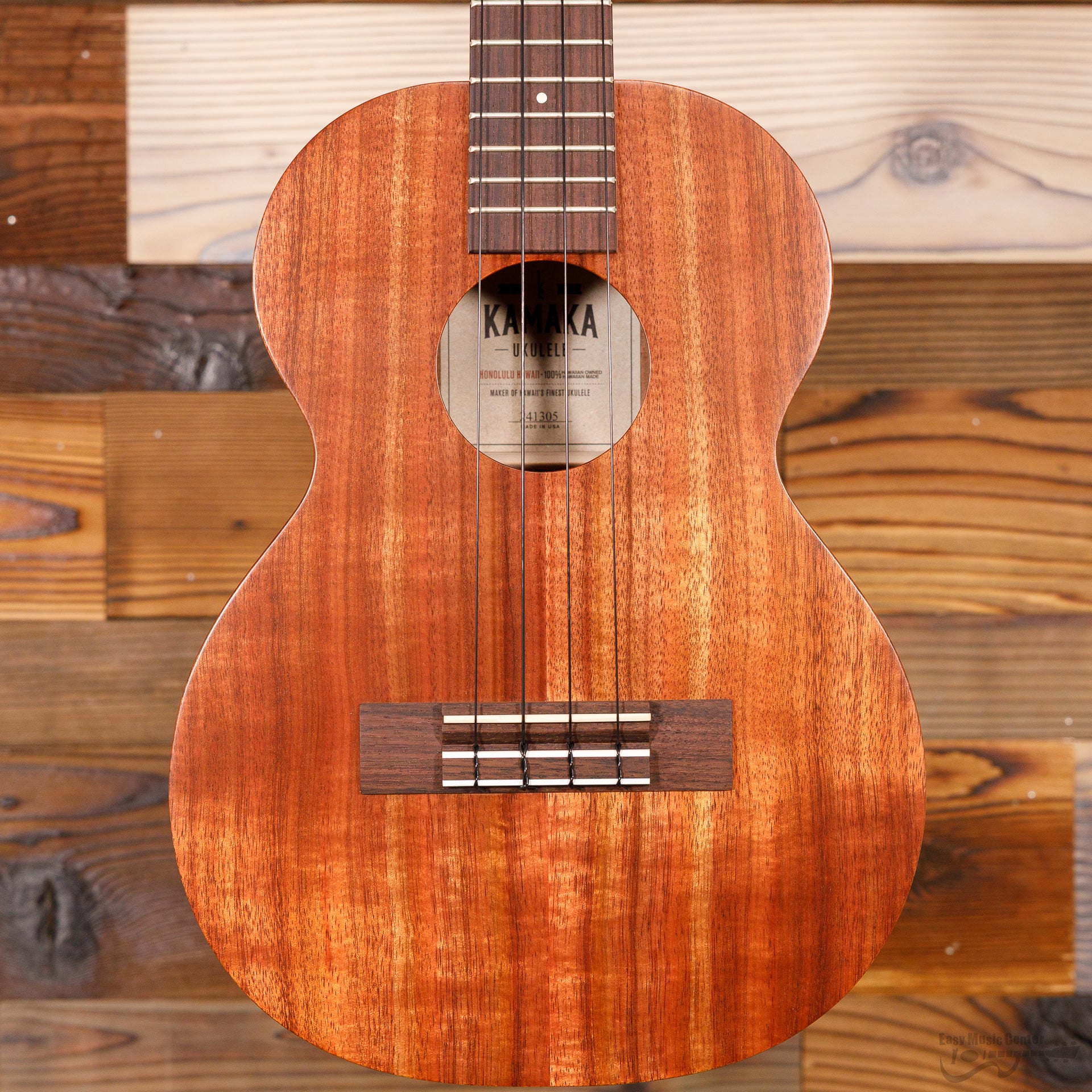Kamaka HF3 Koa Tenor Ukulele (#241305) - Image 3
