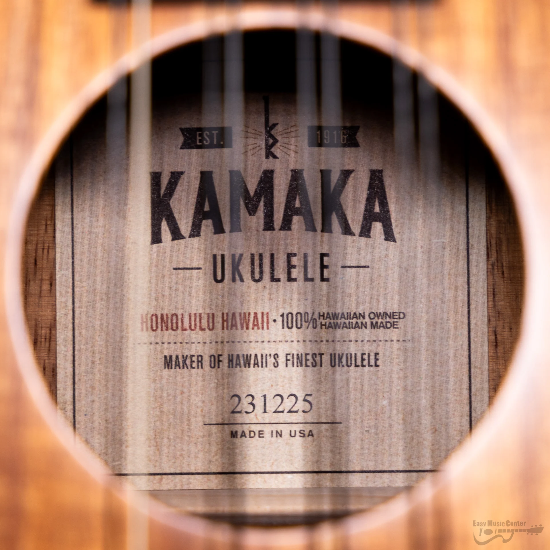 Kamaka HF38 Koa 8-String Tenor Ukulele with Case (#231225) - Image 10