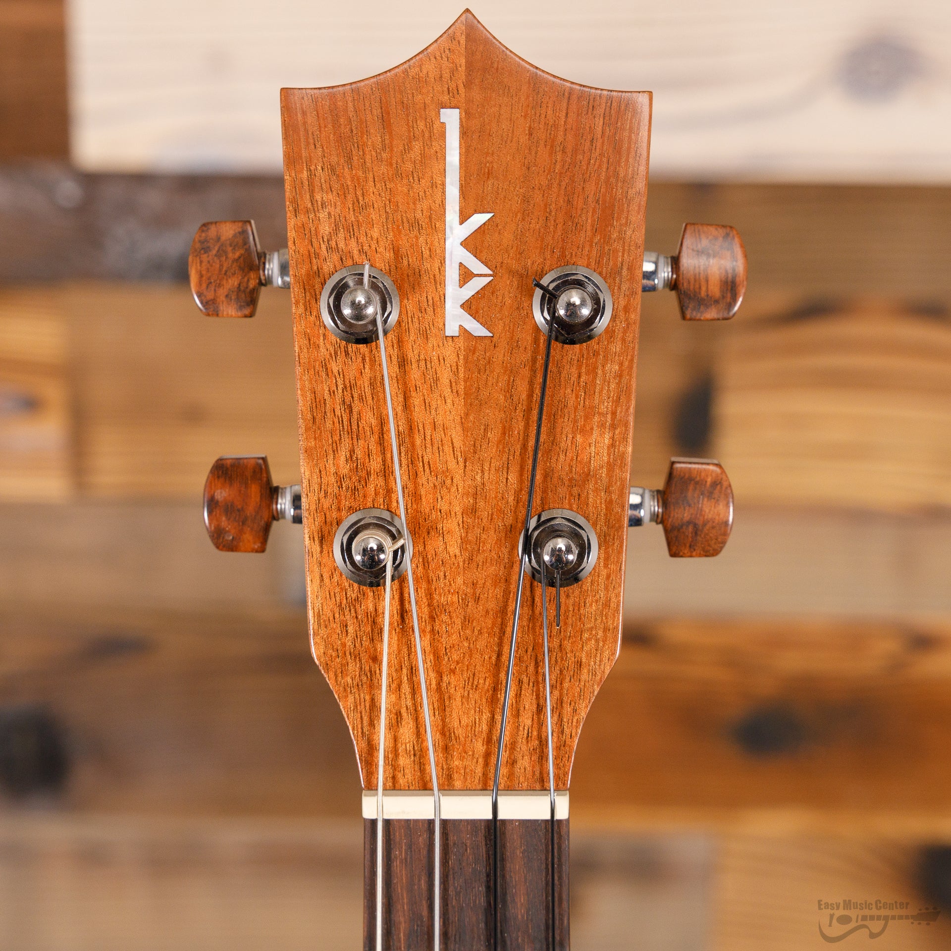Kamaka HF4 Koa Baritone Ukulele (#250074) - Image 11