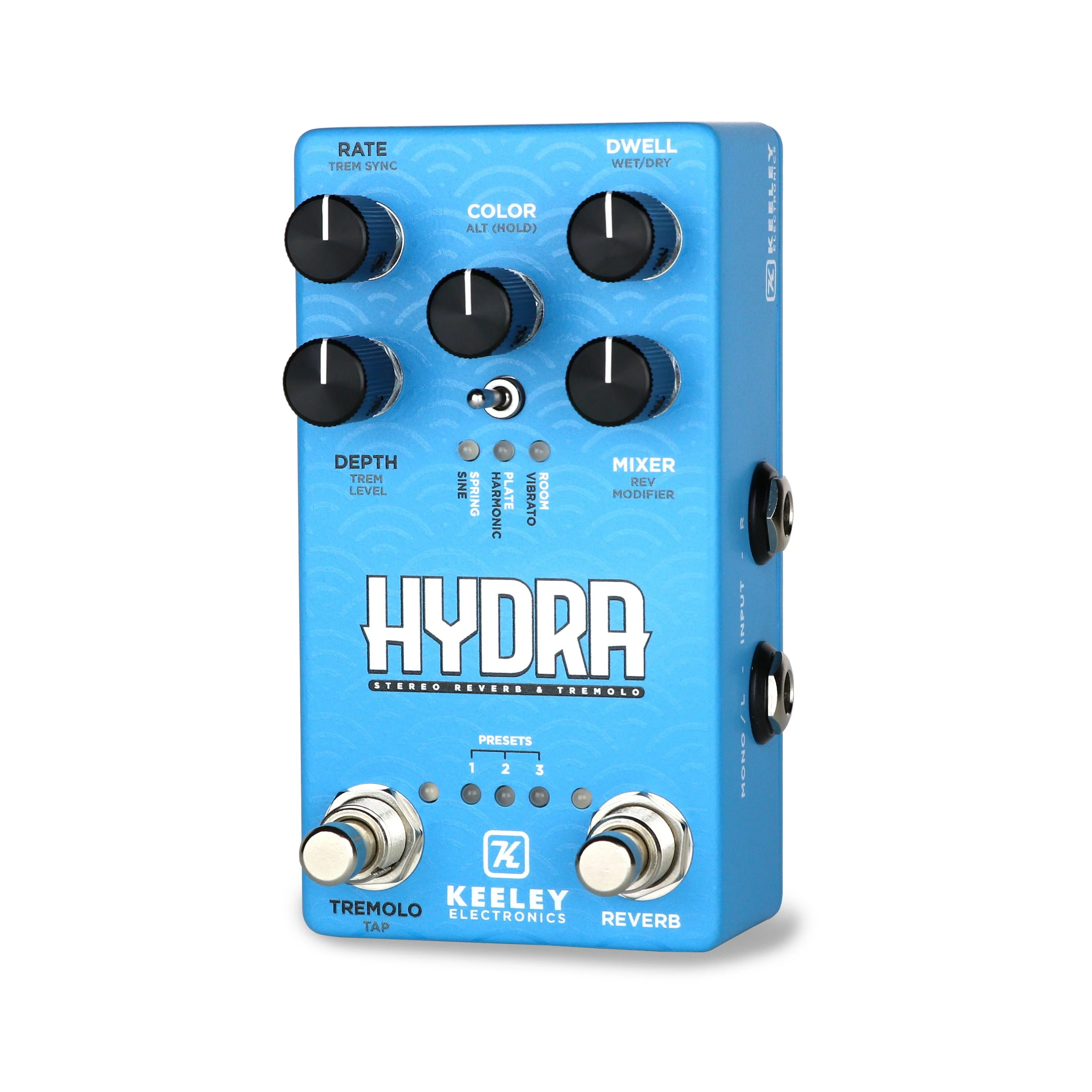 Keeley KHYDRA Hydra Stereo Reverb & Tremolo Pedal - Image 5