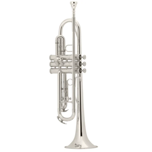 King 601SP King Bb Student Trumpet, Silver Plated