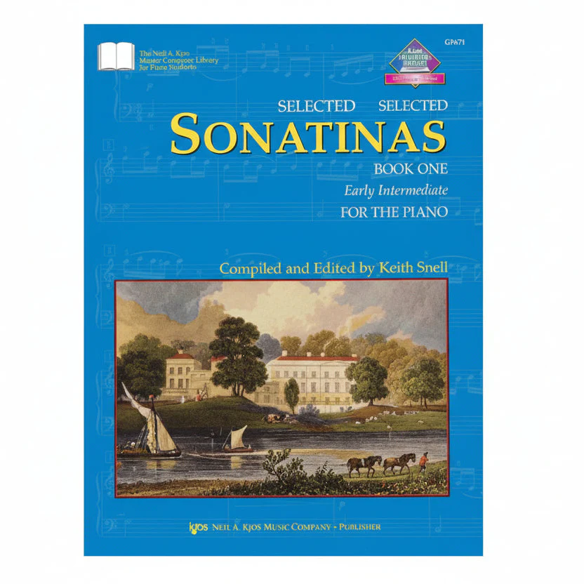 Kjos GP671 Selected Sonatinas for Piano Book 1