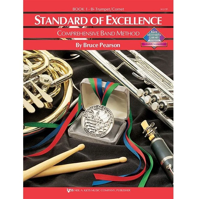 Kjos W21TP Standard of Excellence Book 1 Trumpet/Cornet