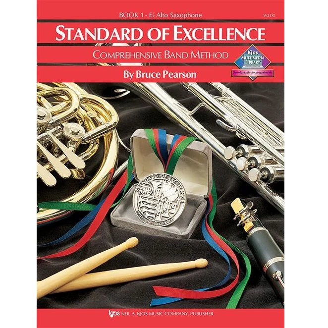 Kjos W21XE Standard of Excellence Book 1 Alto Saxophone