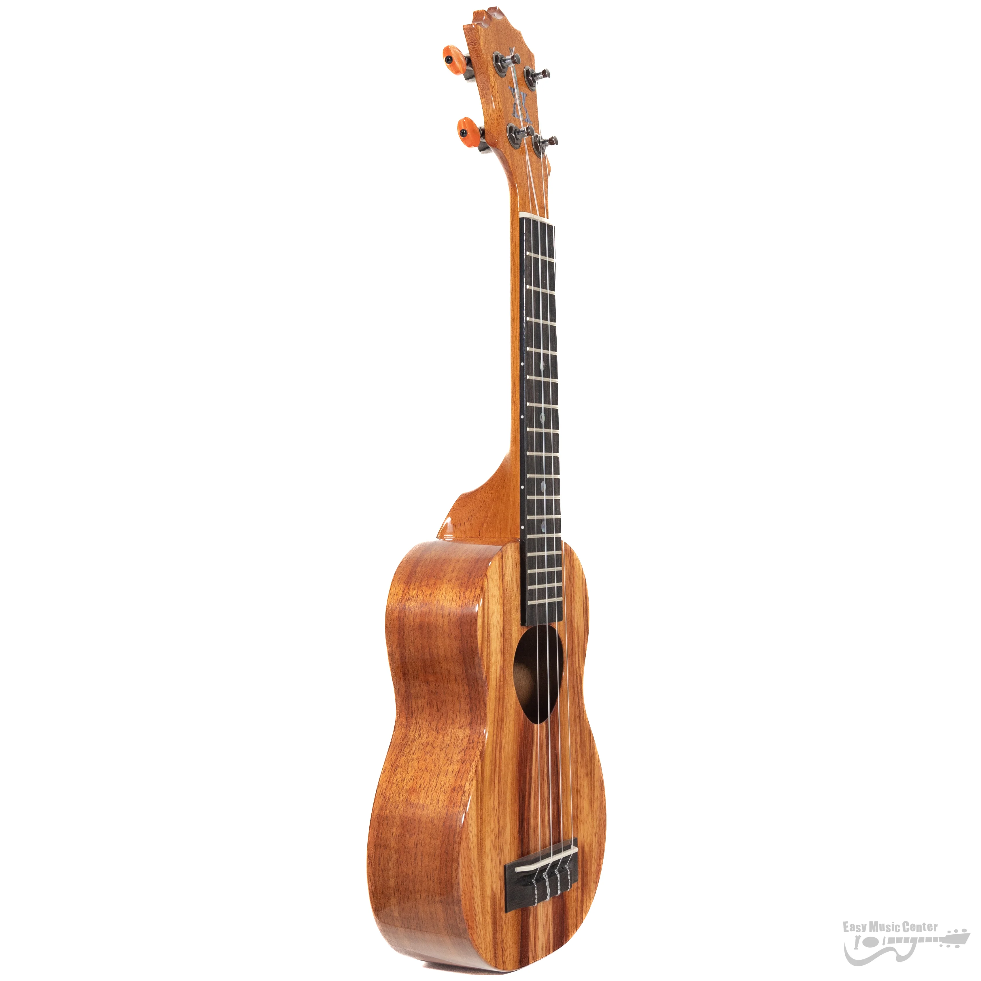 KoAloha KSM-02 Soprano Long-Neck Koa Ukulele - Image 3