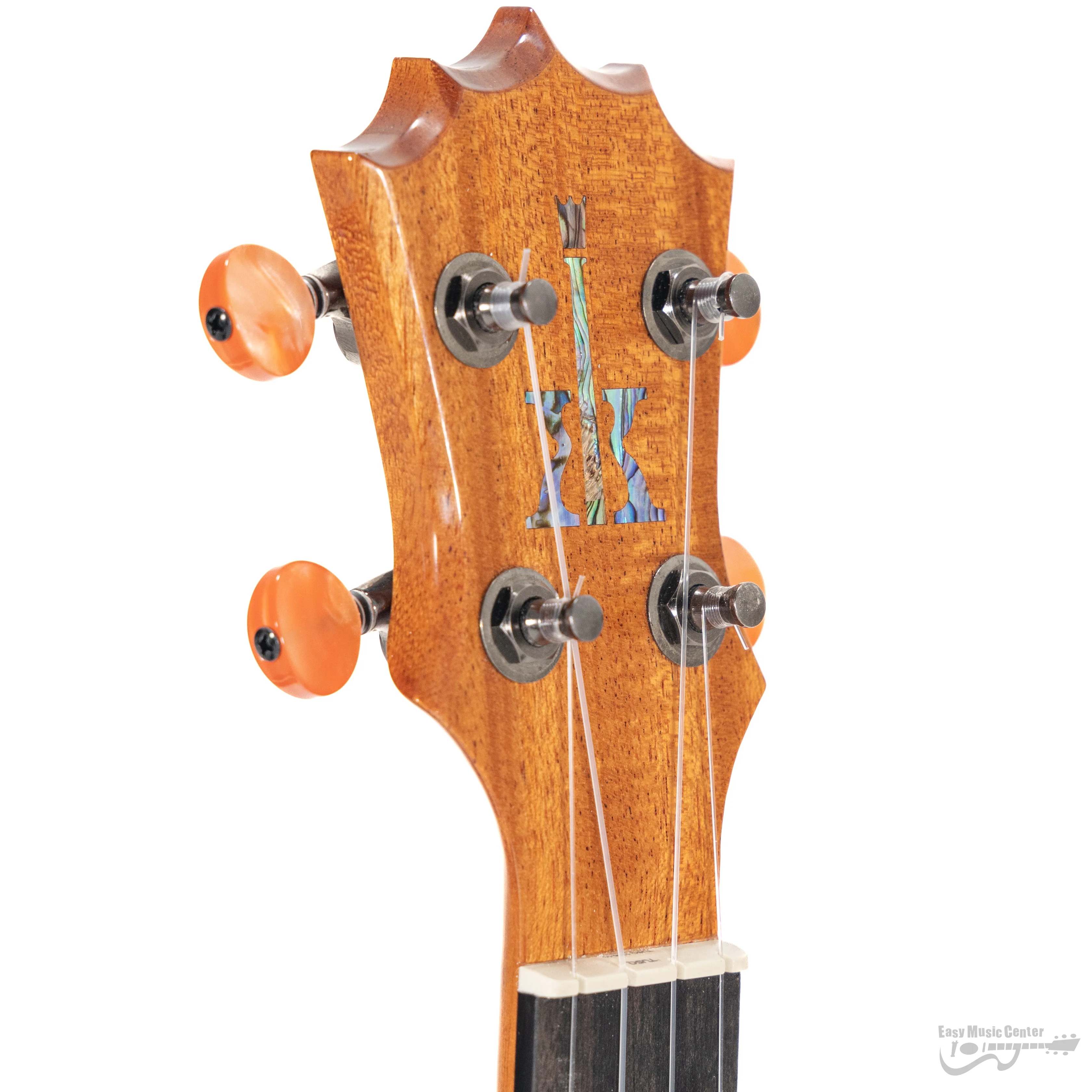KoAloha KSM-02 Soprano Long-Neck Koa Ukulele - Image 4