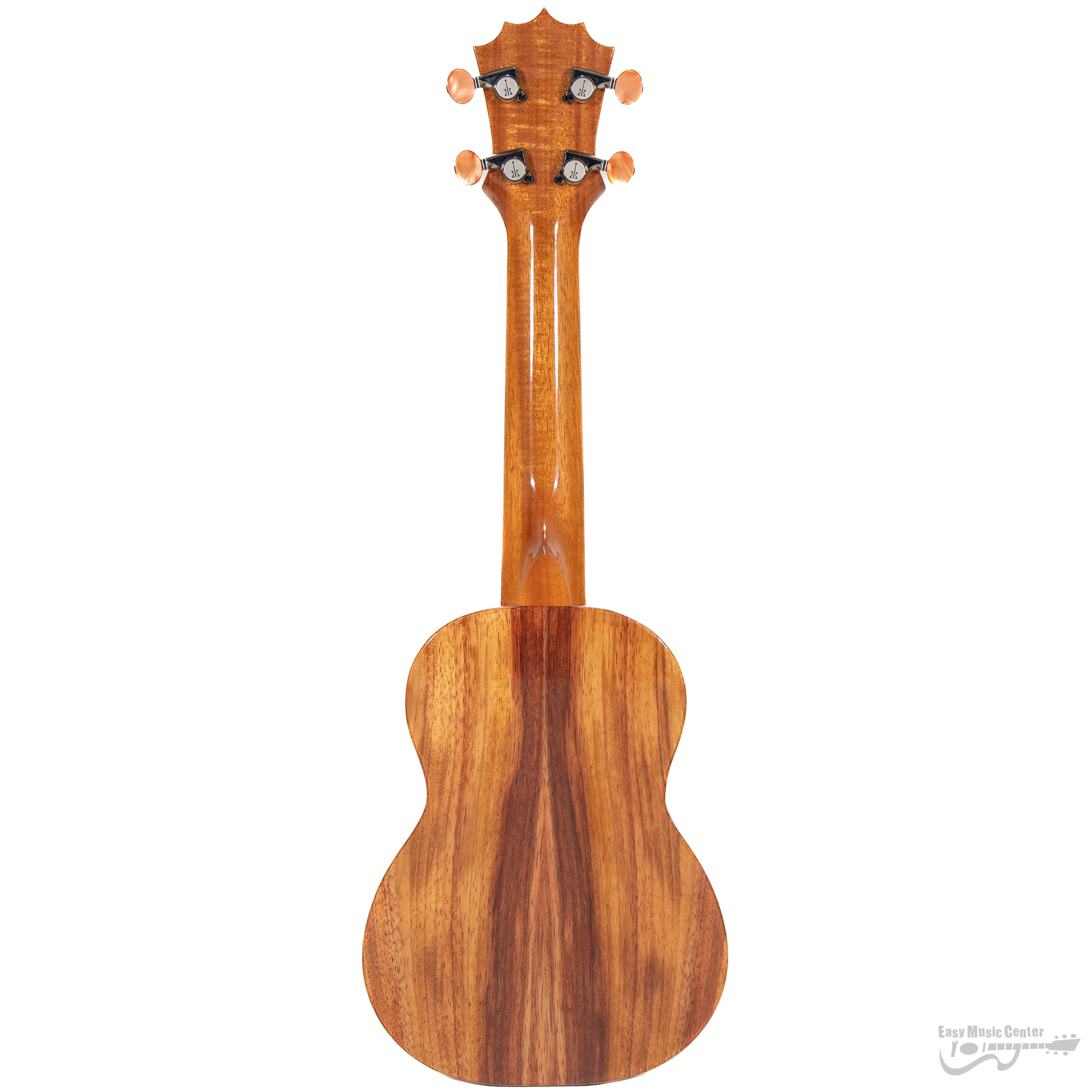 KoAloha KSM-02 Soprano Long-Neck Koa Ukulele - Image 5