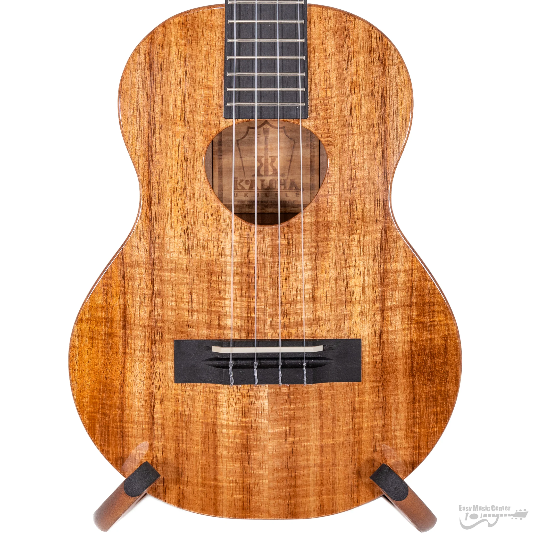 KoAloha KTM-00 Tenor Koa Ukulele - Image 4