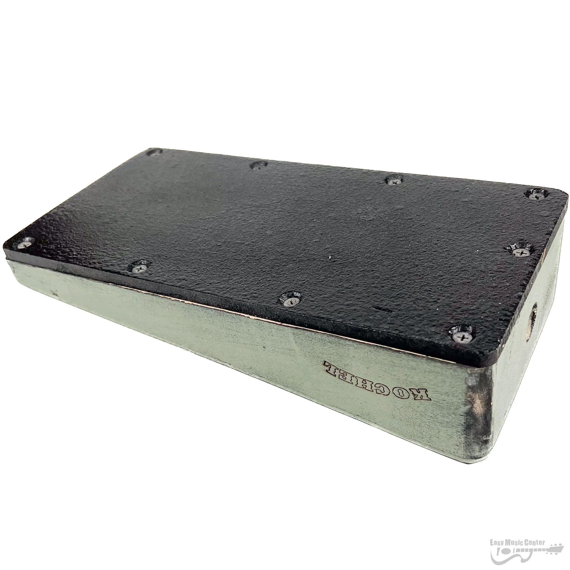 Kochel STOMPBOX-SAGE "Stomp Box" w/ Piezo Pickup, Sage Green - Image 7