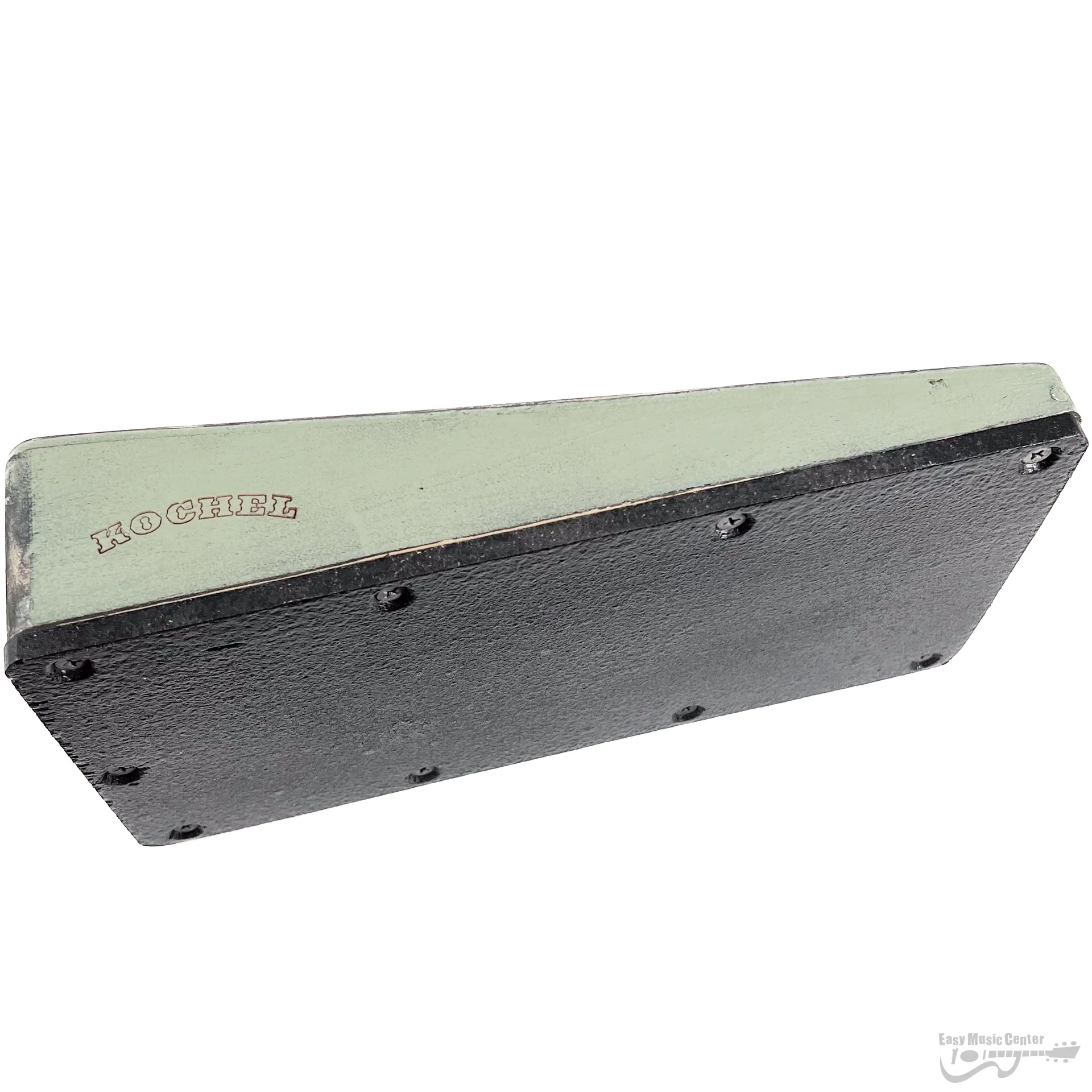 Kochel STOMPBOX-SAGE "Stomp Box" w/ Piezo Pickup, Sage Green - Image 8