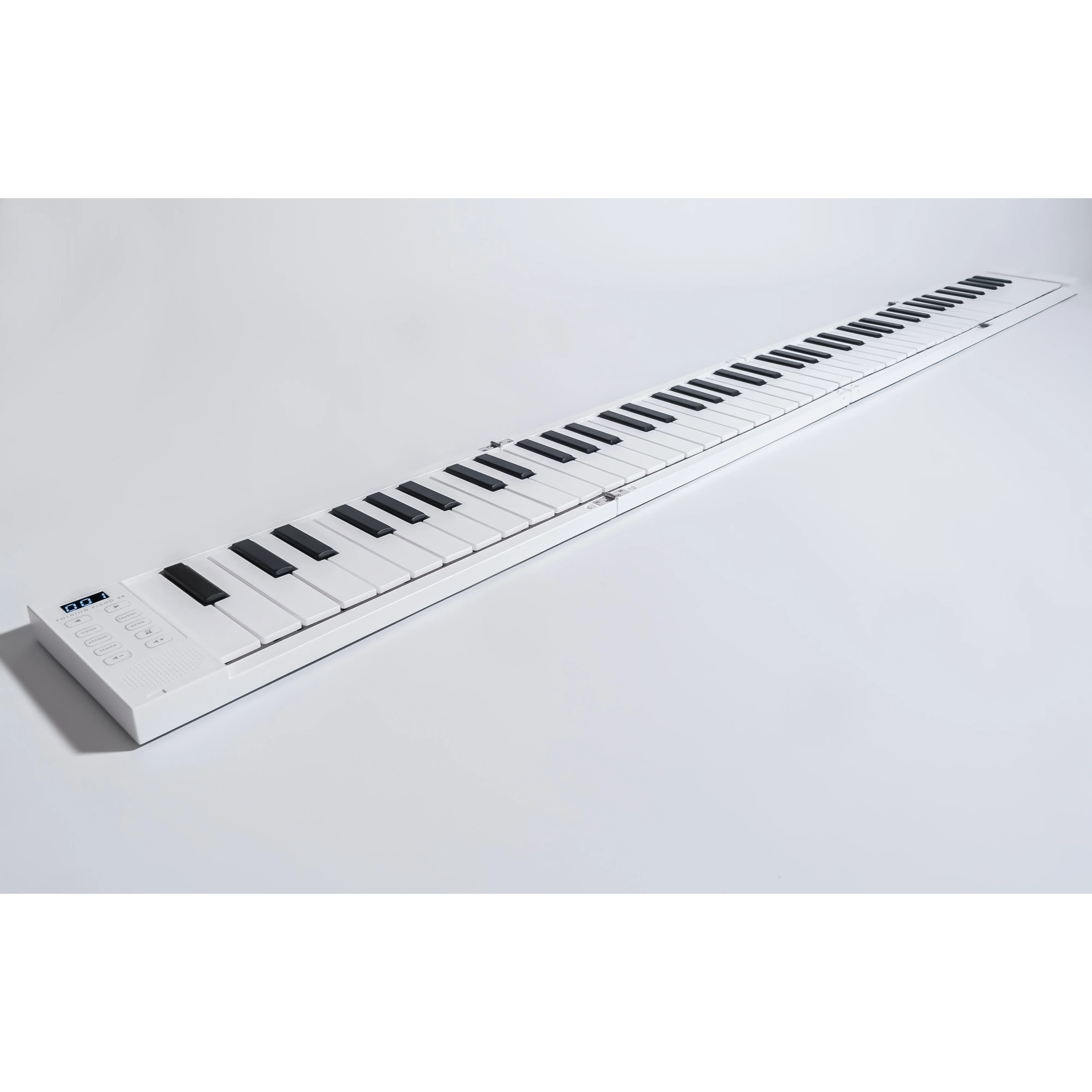 Carry-on FOLDPIANO88 88-Key Collapsible Folding Piano Keyboard, White - Image 7